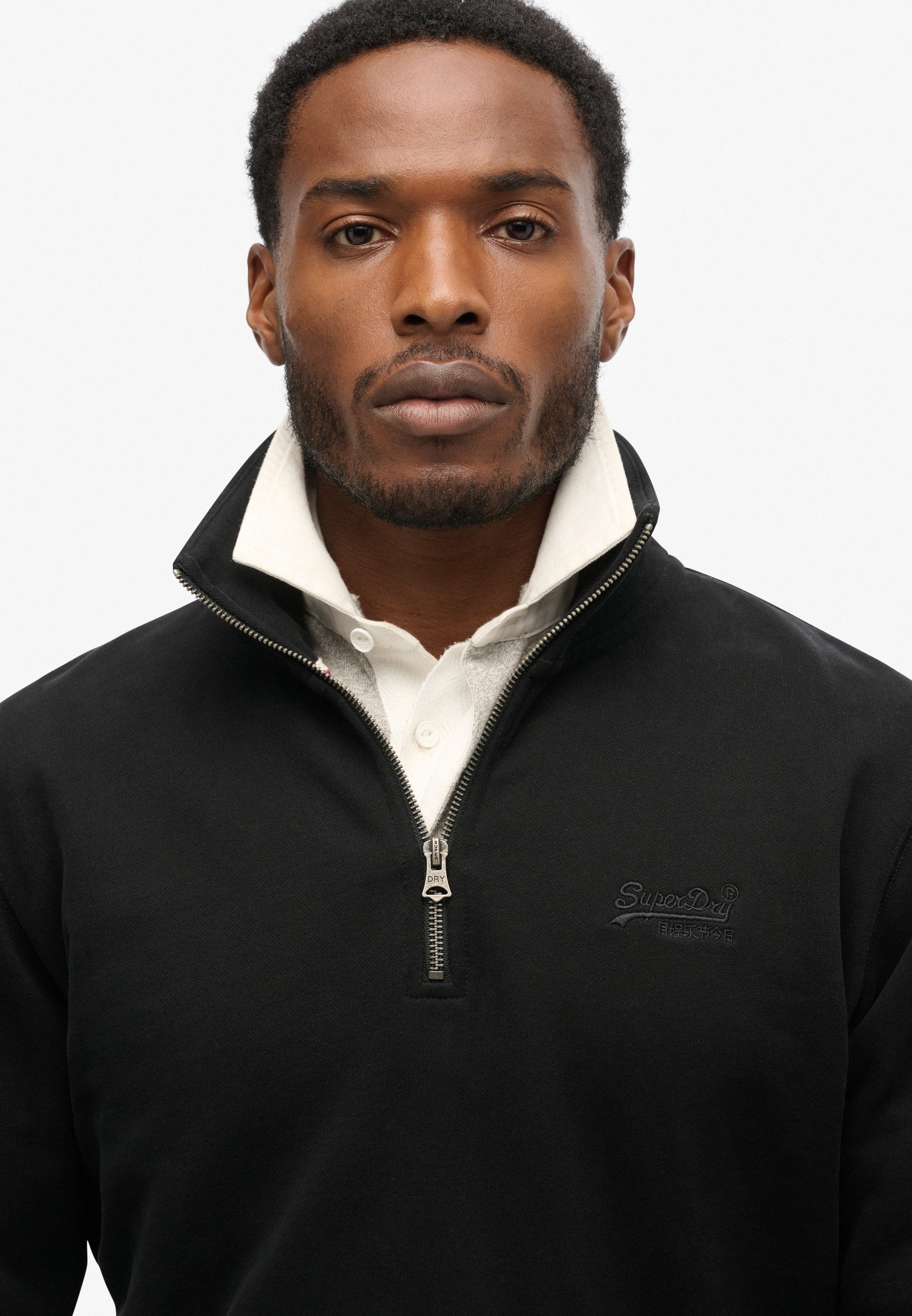 Superdry Sweatshirt ESSENTIAL LOGO HENLEY