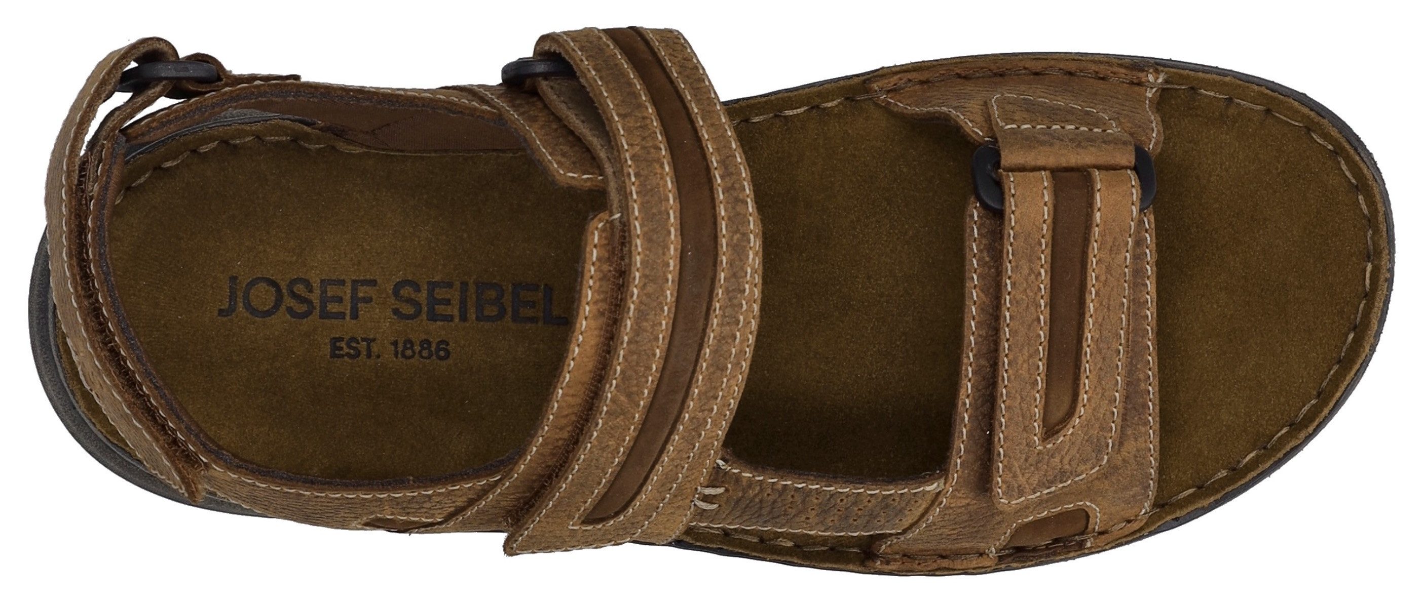 Josef Seibel Sandalen Maverick 23 , klittenbandschoen, comfort schoen, trekking sandaal zacht gepolsterd
