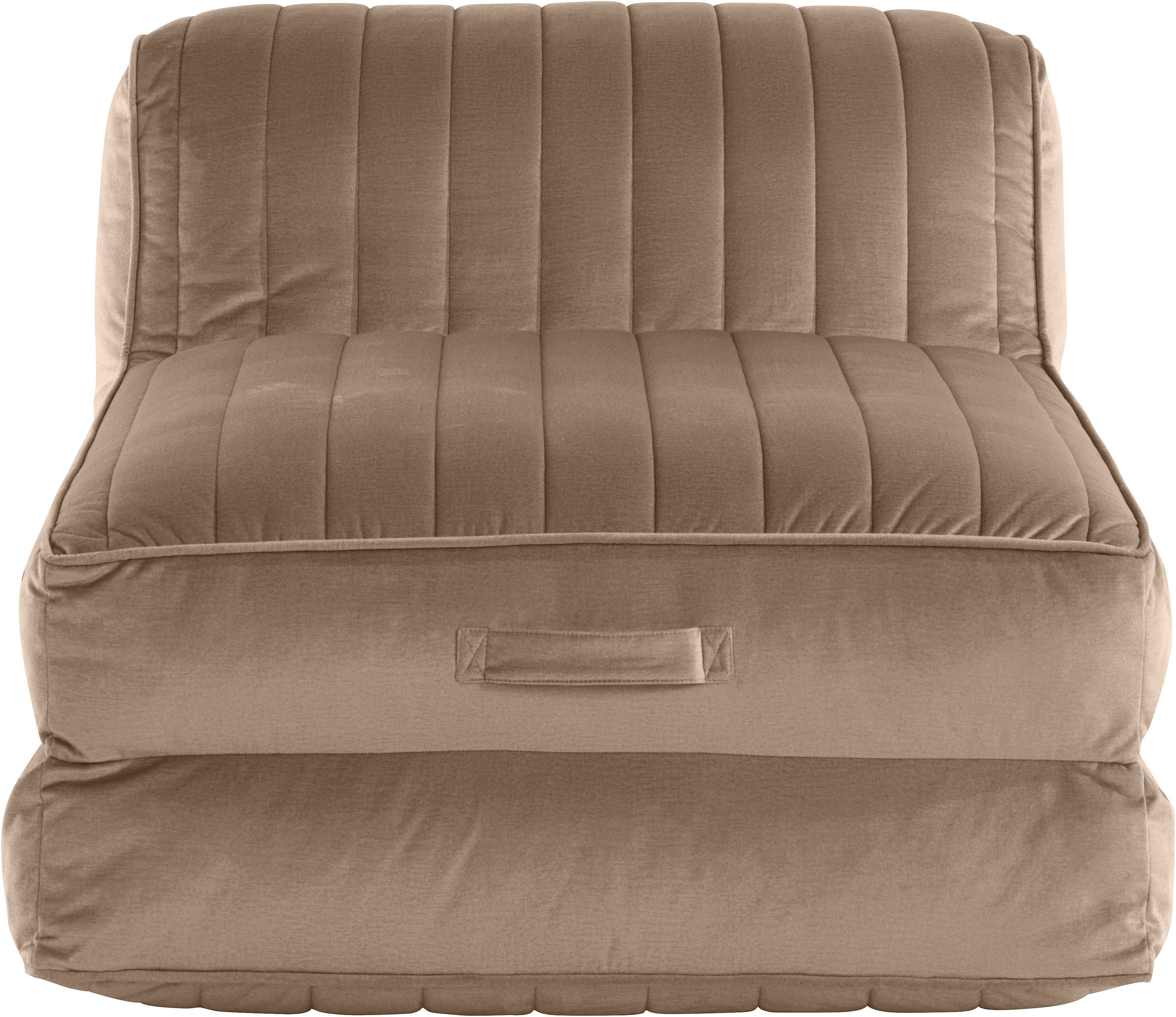 Leonique Relaxfauteuil POLLY Loungestoel met slaapfunctie, perfect als logeerbed, divan