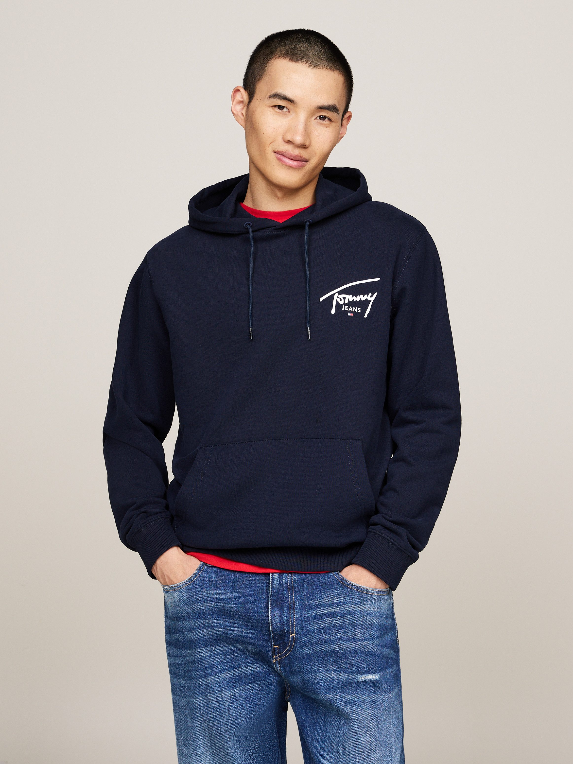 Tommy Jeans Plus Hoodie TJM REG ENTRY GRAPHIC HOODIE EXT