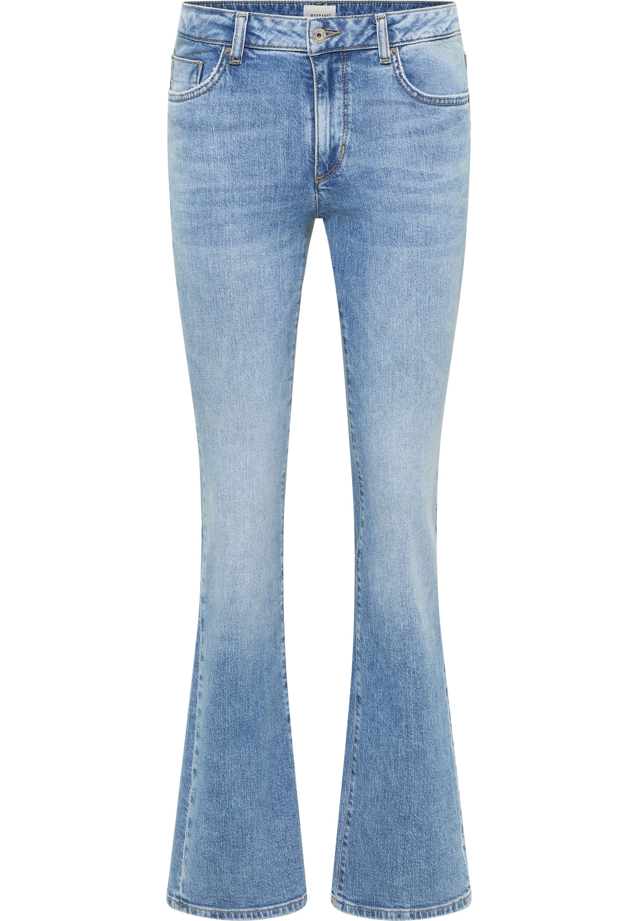 MUSTANG Bootcut jeans Dames stijl Shelby slim boot