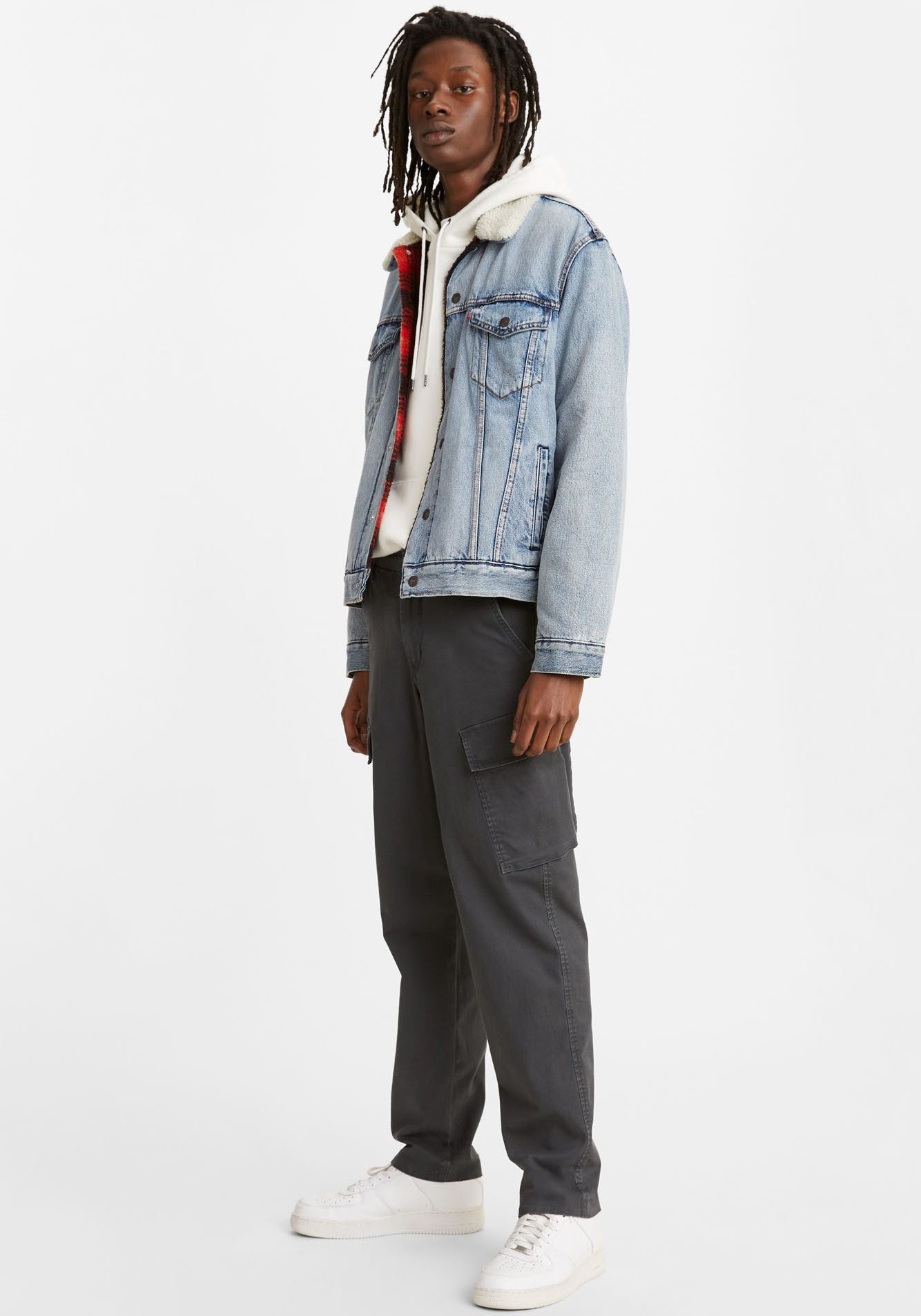Levi's Cargobroek met cargozakken heren cargobroeken maat 32 zwart