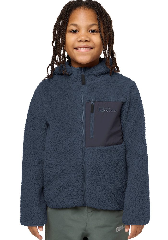 Jack Wolfskin Fleecejack ICE CURL HOOD JACKET K