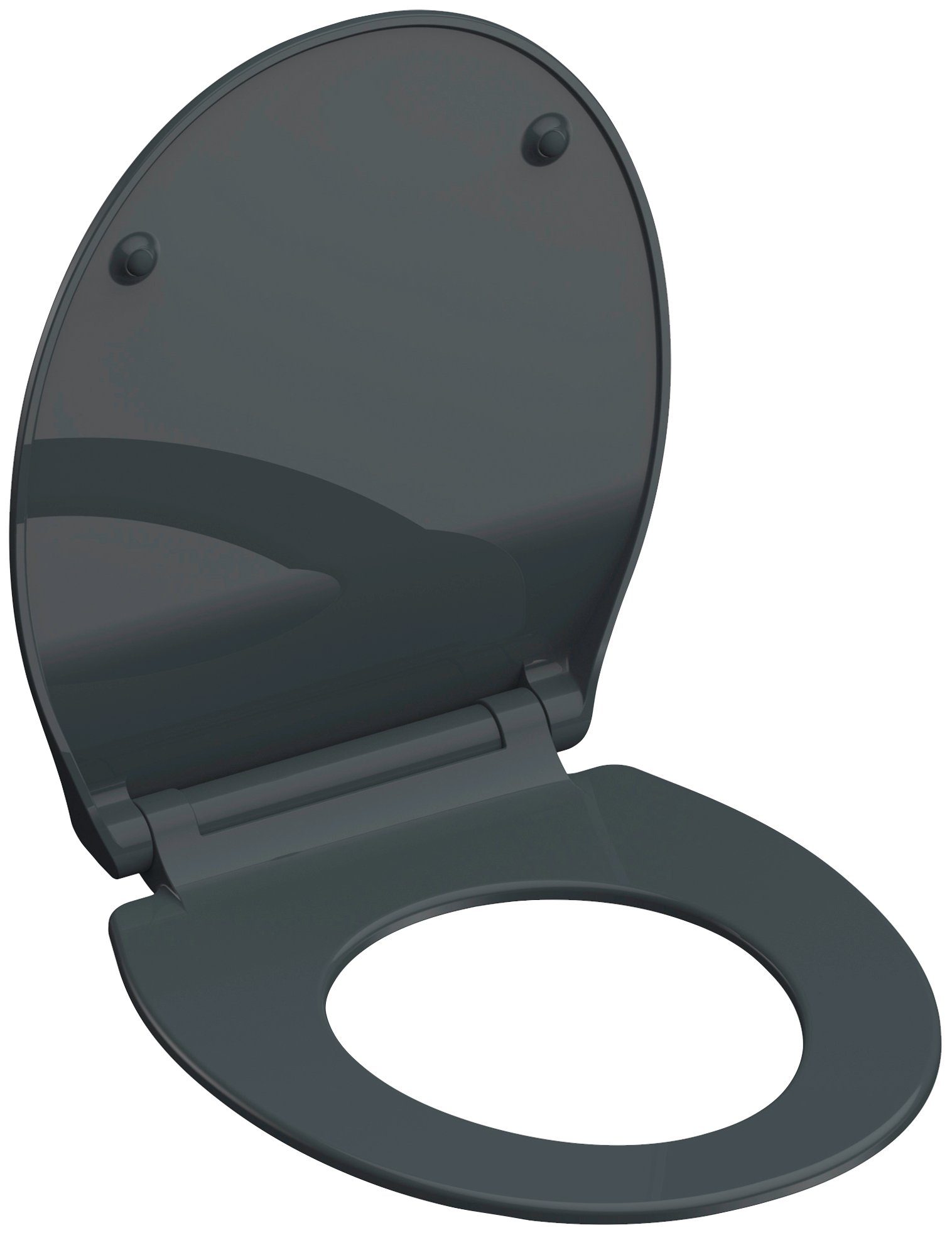 Schütte Toiletzitting SLIM Duroplast, softclosemechanisme, snelsluiting, bijzonder plat model