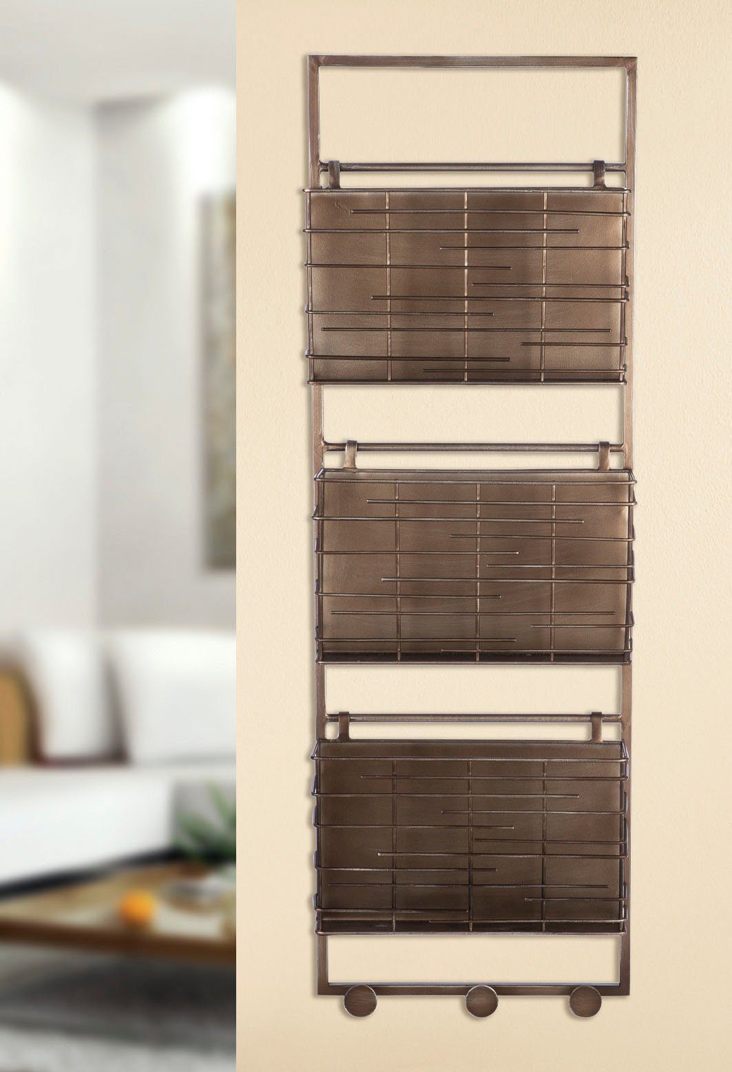 Casablanca by Gilde Lectuurstandaard Wand tijdschriftstandaard Loft (1 stuk)