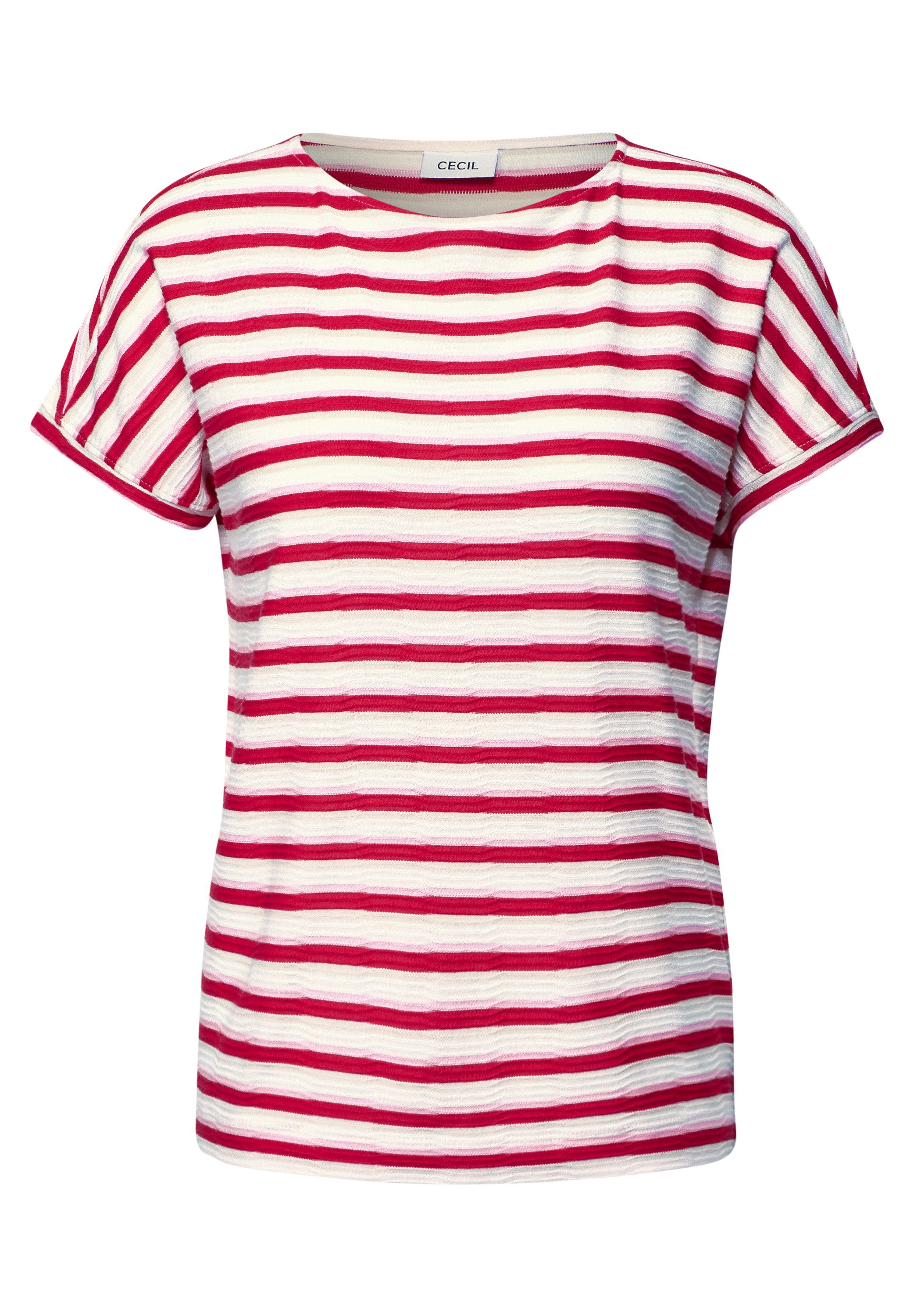Cecil T-shirt met streepmotief