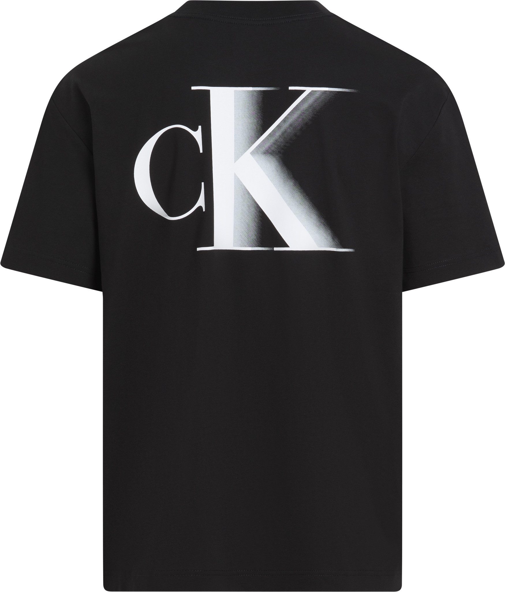 Calvin Klein T-shirt BOLD CK TEE met groot logo op de rug