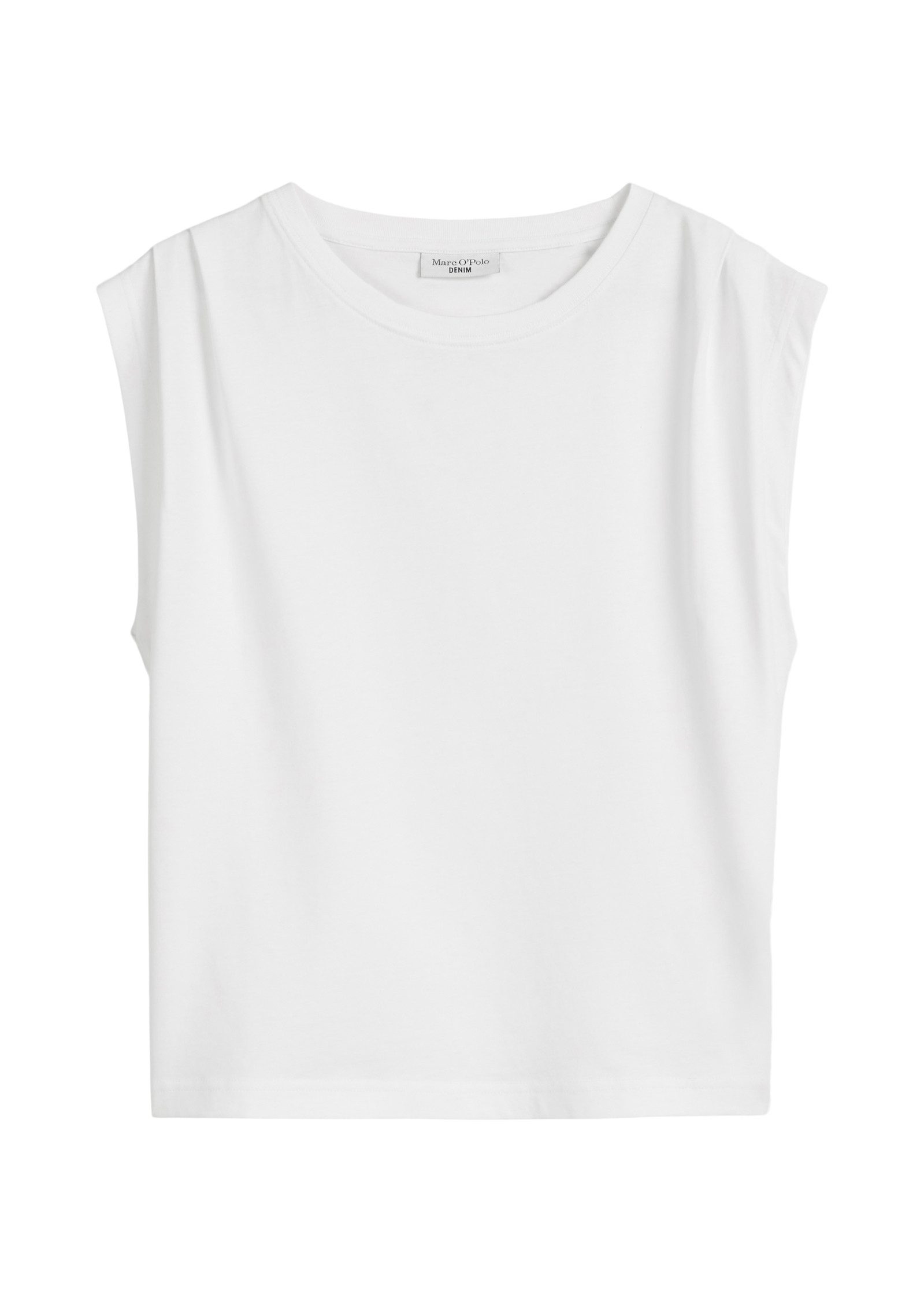 Marc O'Polo DENIM T-shirt relaxed, schouderpartij in plooien gelegd