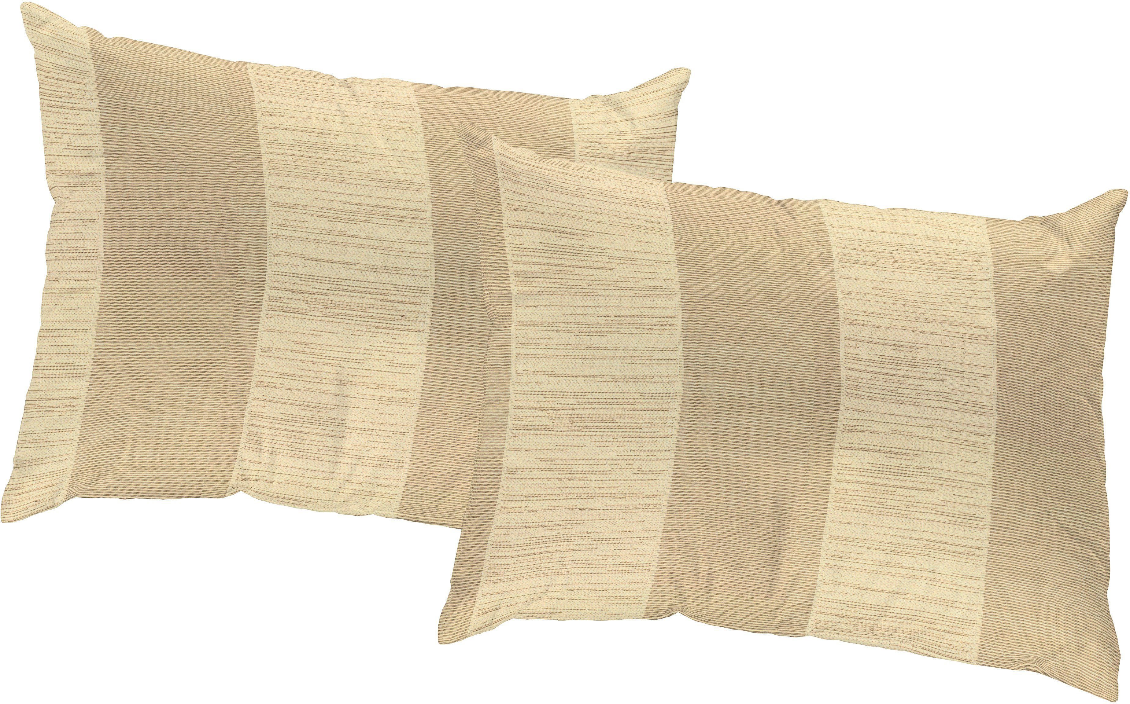 Wirth Kussenhoes Niederau (2 stuks) sierkussens maat 2 beige