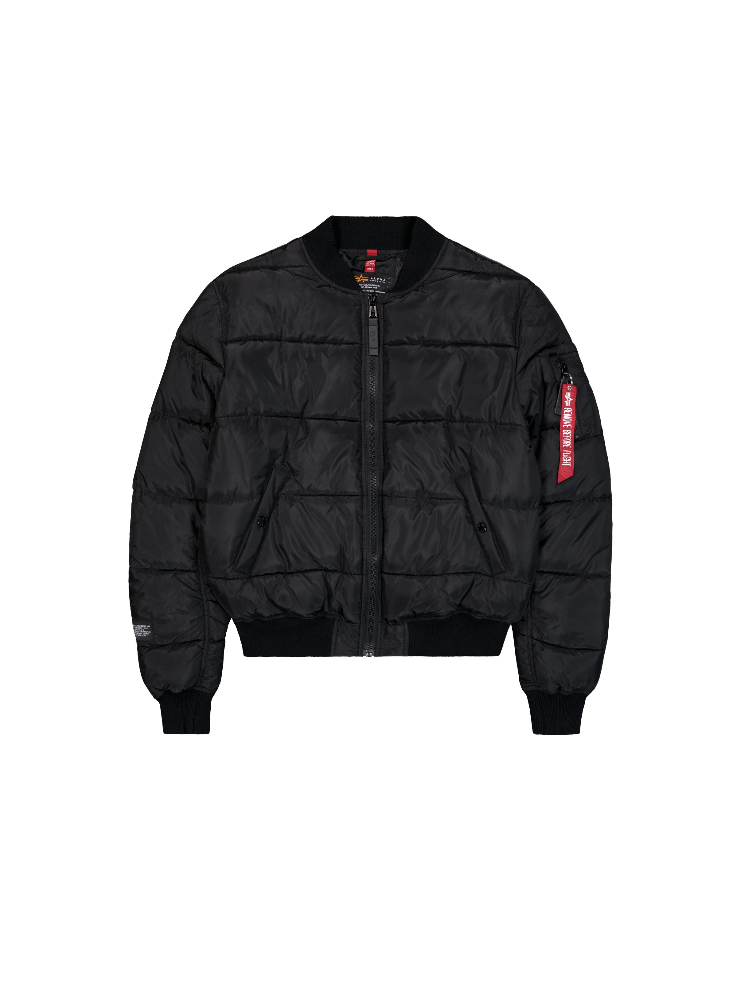 Alpha Industries Gewatteerde jas MA-1 Logo Puffer