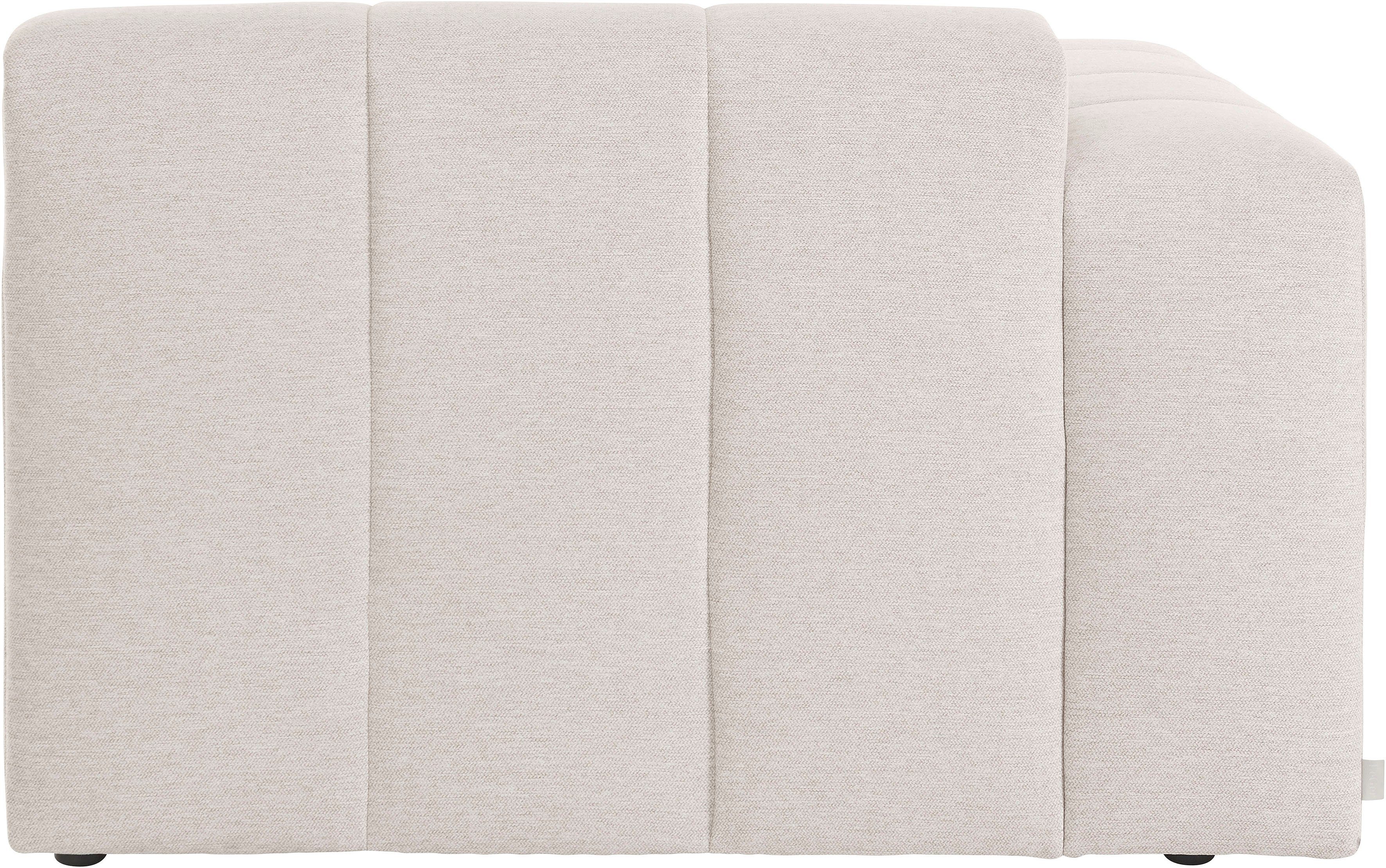 LeGer Home by Lena Gercke Sofaelement Maileen Module fauteuil met armleuning, te verbinden met andere modules van de serie