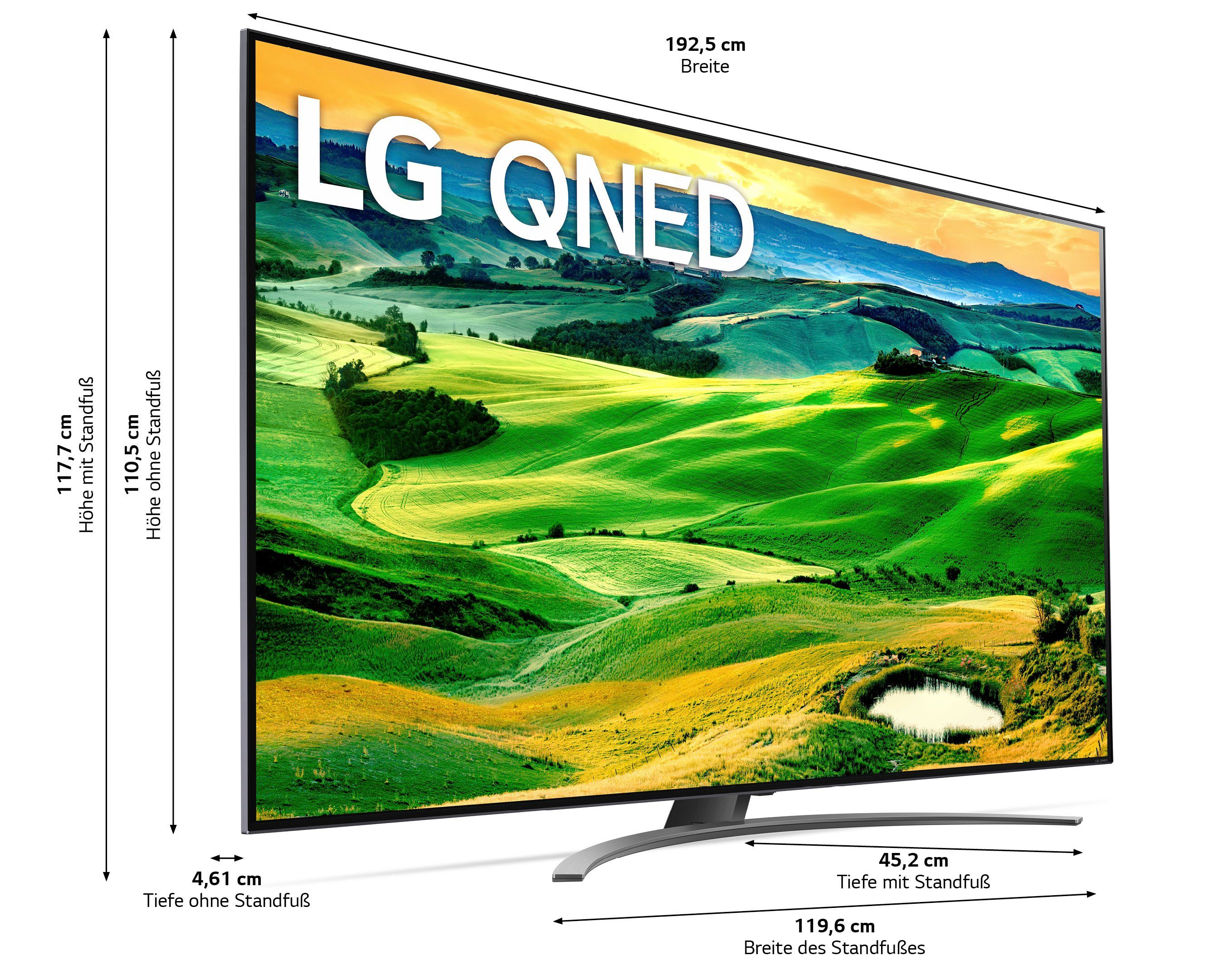 LG QNED-tv 86QNED819QA, 217 cm / 86", 4K Ultra HD, Smart TV