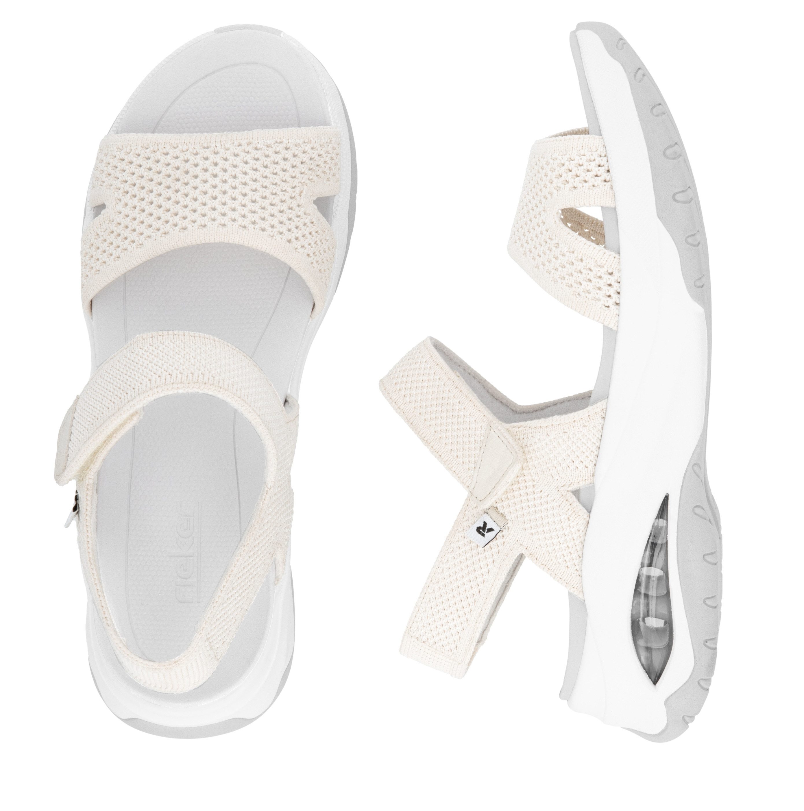 RIEKER Sport Sandalen Byron Bay , sport-sandaal, zomerschoen, outdoorsandaal met zacht voetbed