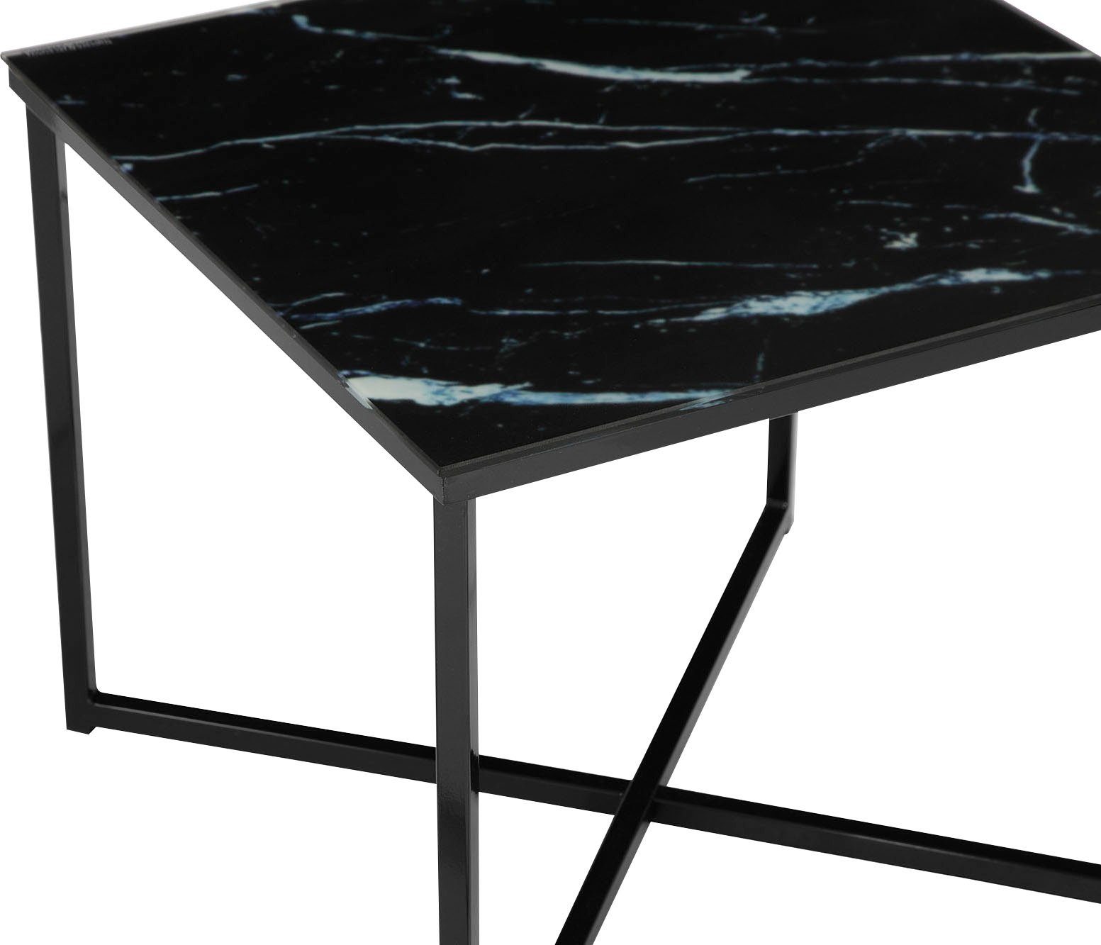 SalesFever Bijzettafel Tafelblad in marmerlook