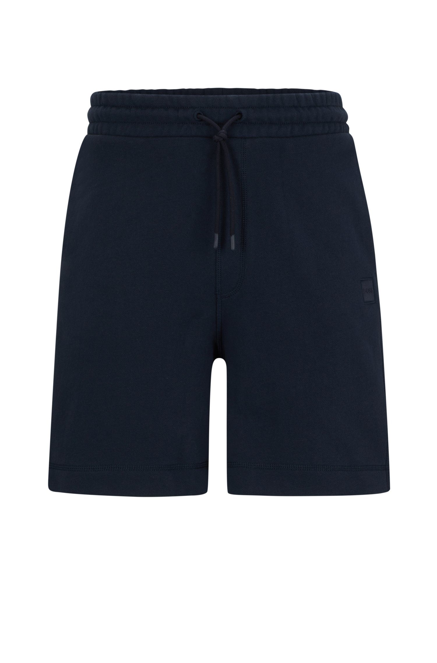 Boss Orange Sweatshort Sewalk met boss-merklabel
