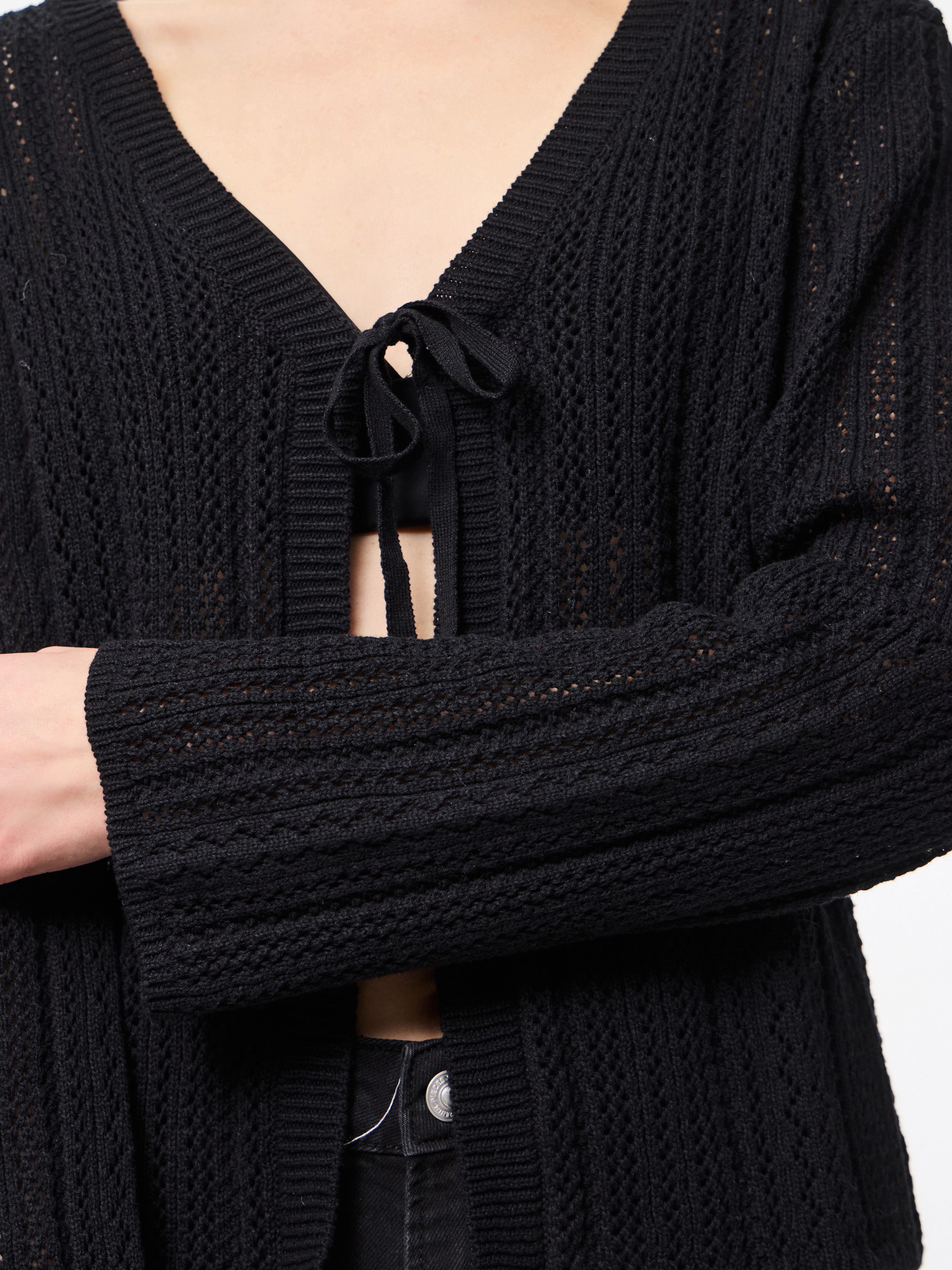 pieces Vest PCNUKA LS KNIT CARDIGAN NOOS BC