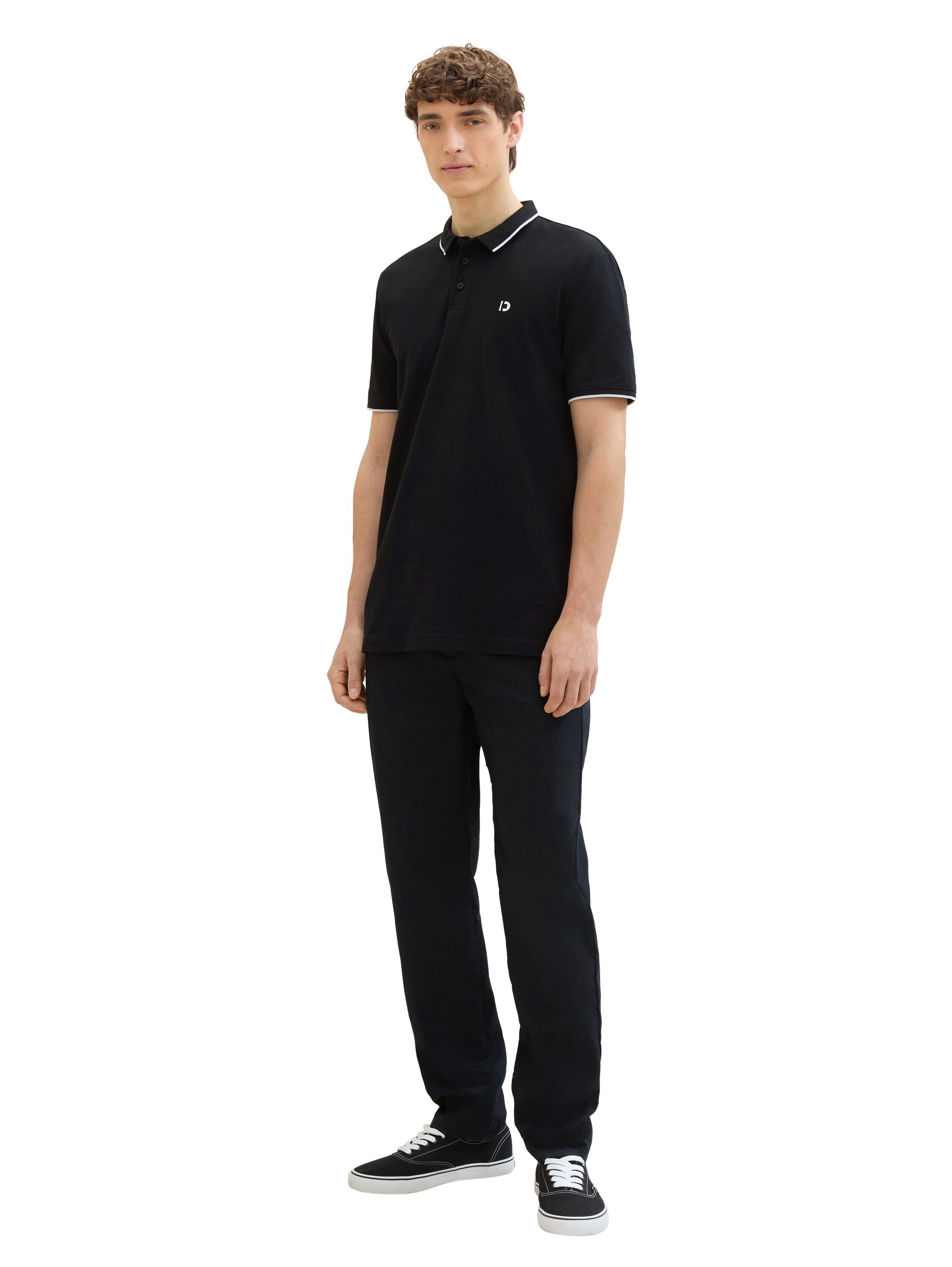 Tom Tailor Denim Chino met steekzakken opzij