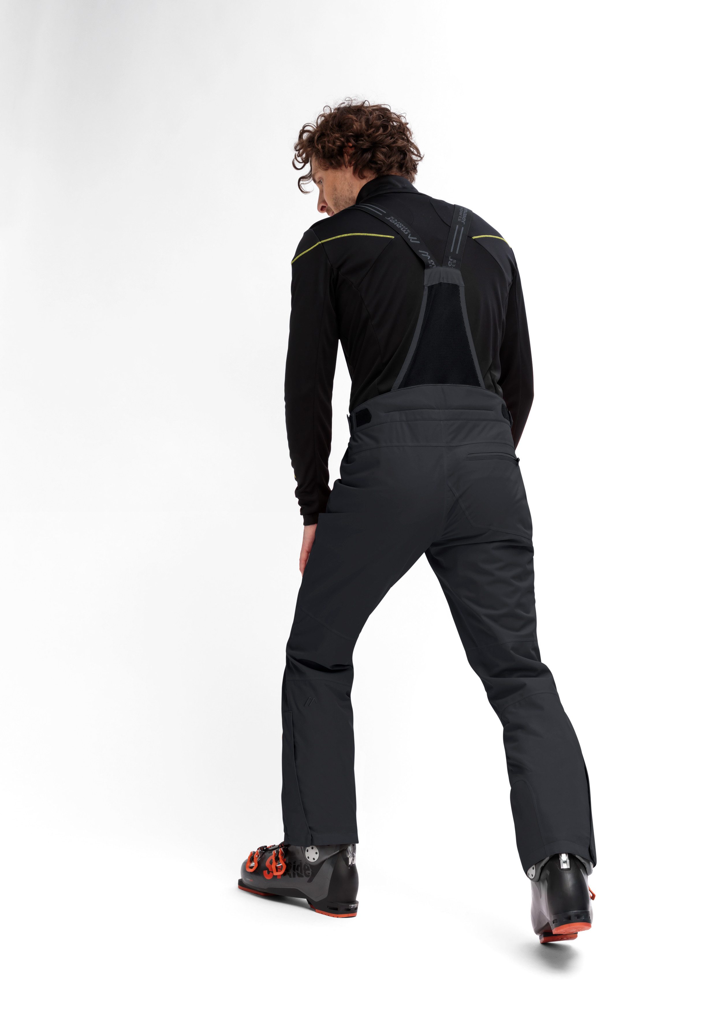 Maier Sports Skibroek Anton Light 2.0 Heren sneeuwbroek met bretels, wind/waterdicht, regular fit