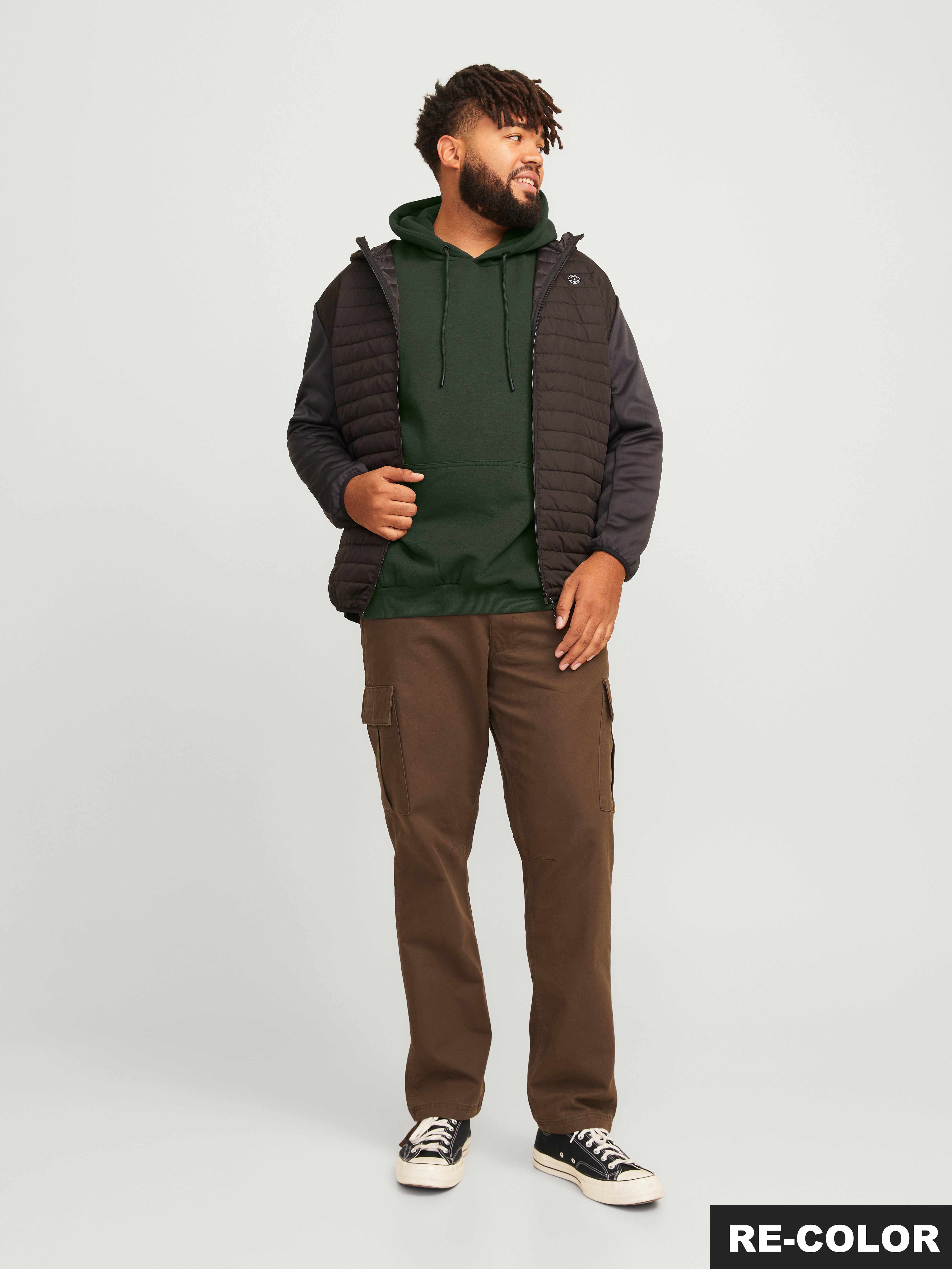 Jack & Jones PlusSize Hoodie JJEBRADLEY SWEAT HOOD NOOS PLS