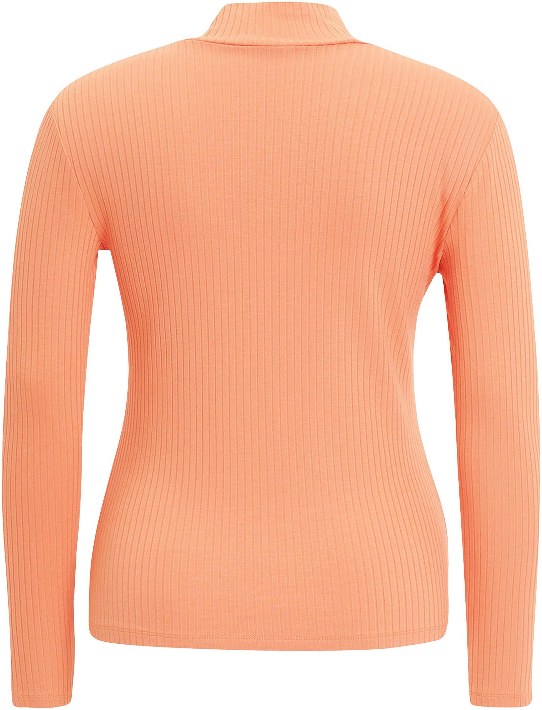 Tamaris Colshirt met gestempeld logo opzij