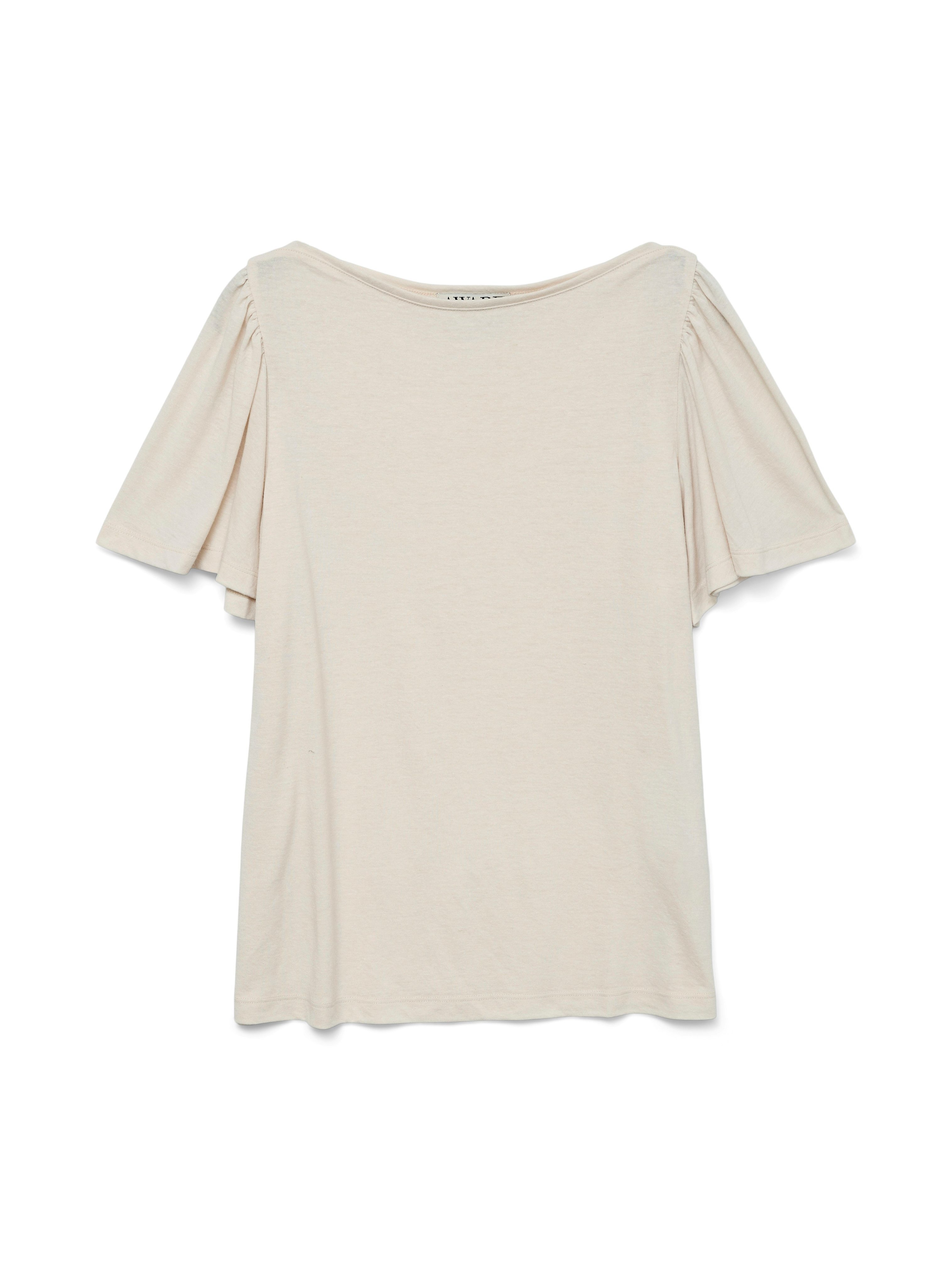 Vero Moda Shirt met korte mouwen VMPALOMA ONELLA SS BOATNECK TOP VMA NOOS