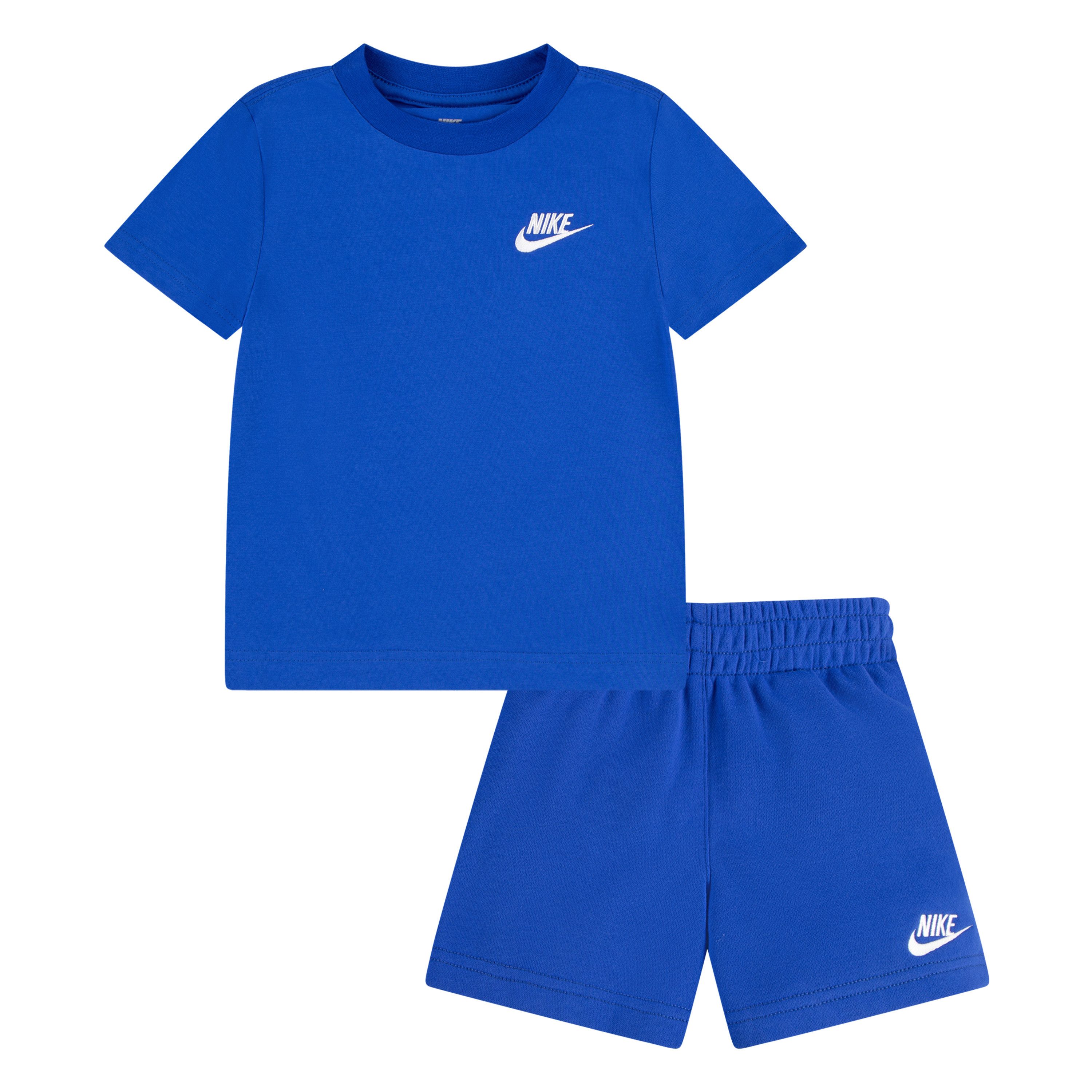 Nike Sportswear T-shirt short NKN CLUB LBR KNIT SHORT SET (set 2-delig)
