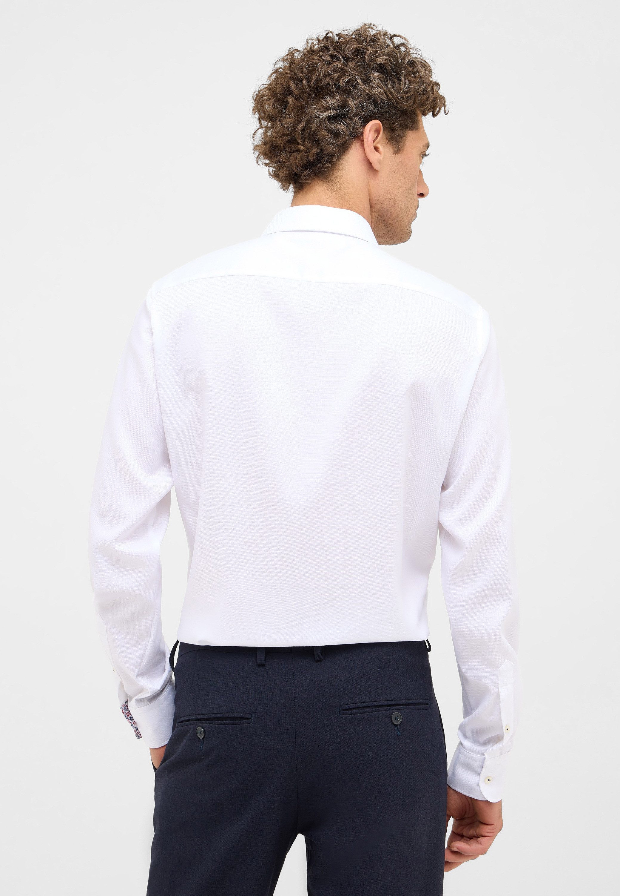 Eterna Overhemd met lange mouwen Slim fit EASY IRON (gemakkelijk te strijken)