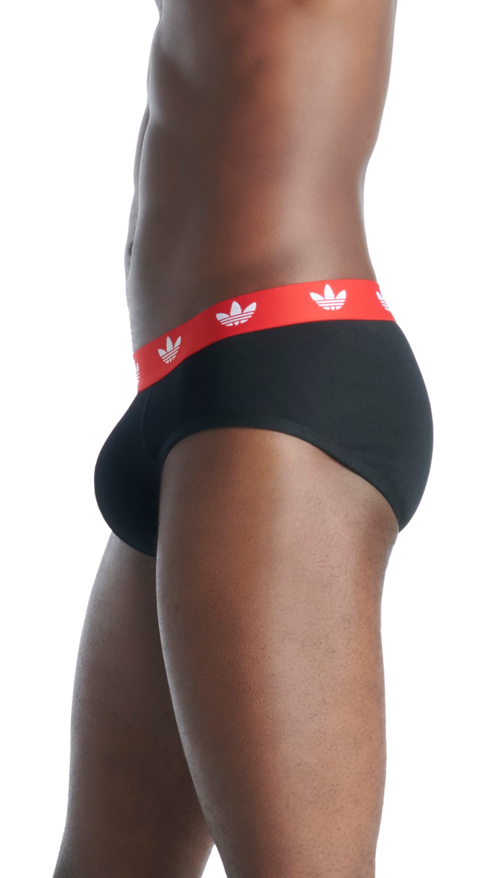 adidas Originals Slip Comfort Flex Cotton met iconische logoprint op de taille (Set van 3)