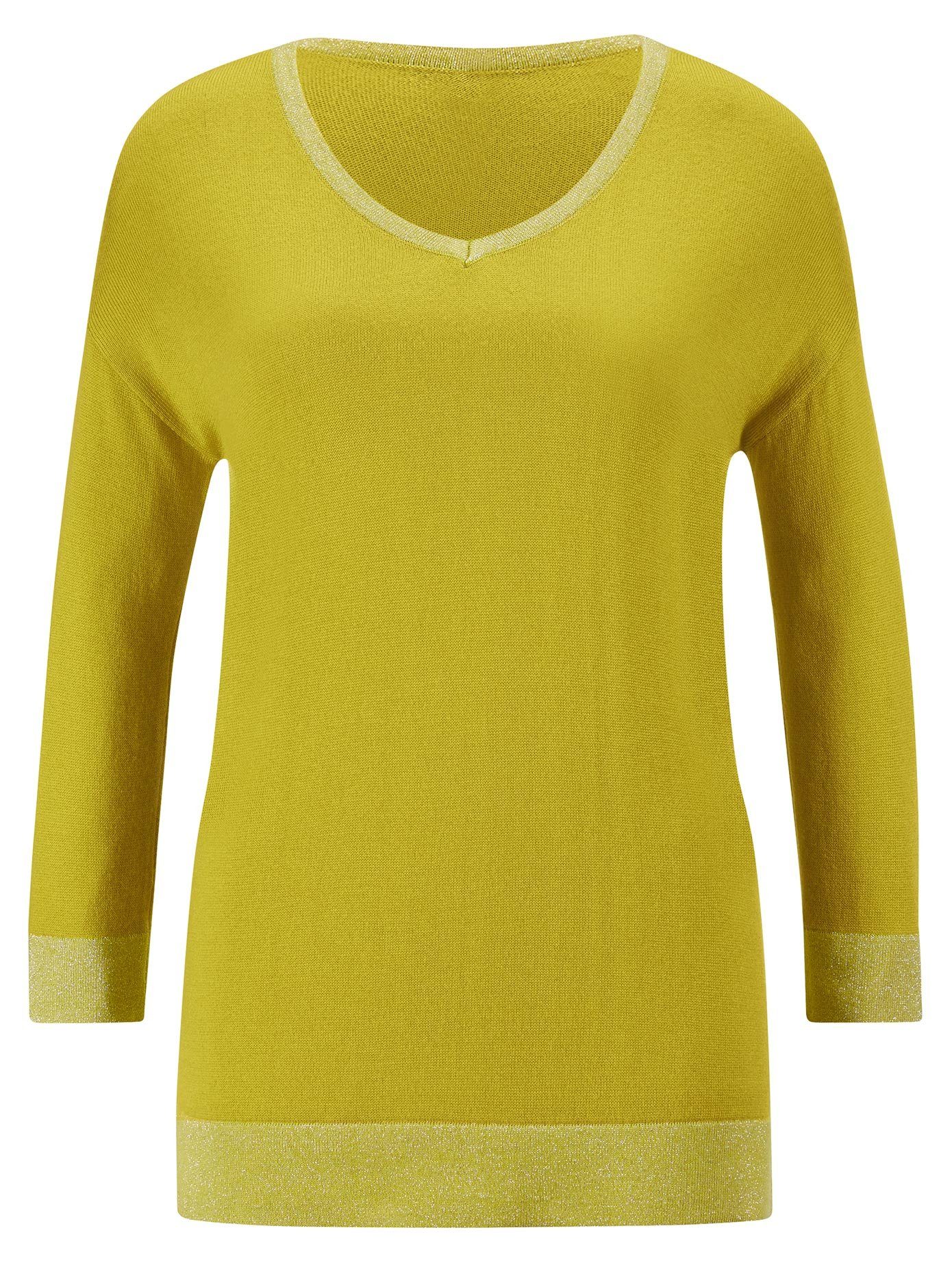 Creation L Trui met V-hals Trui van viscose-zijde