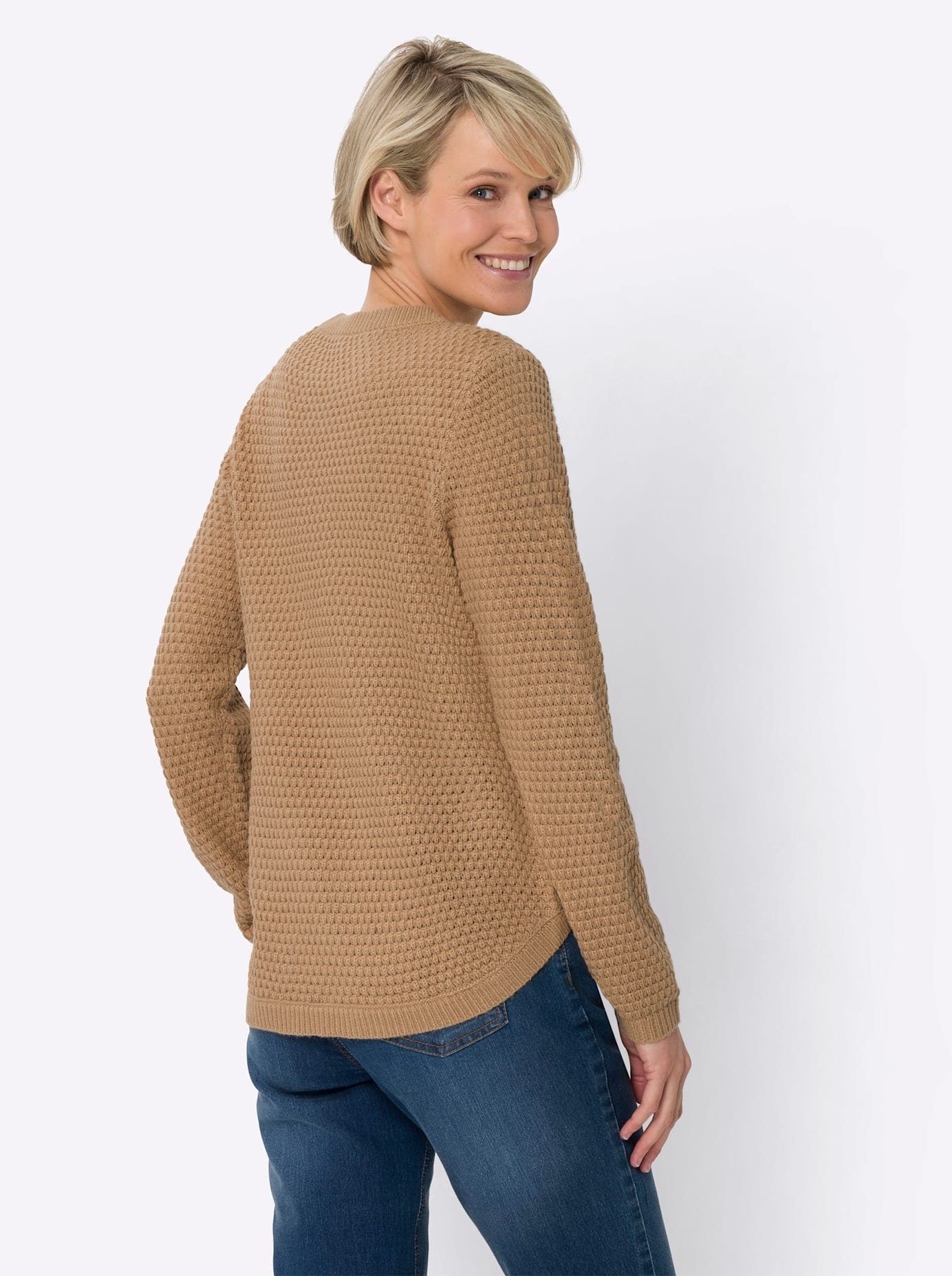 Classic Basics Gebreide Trui met lange mouwen