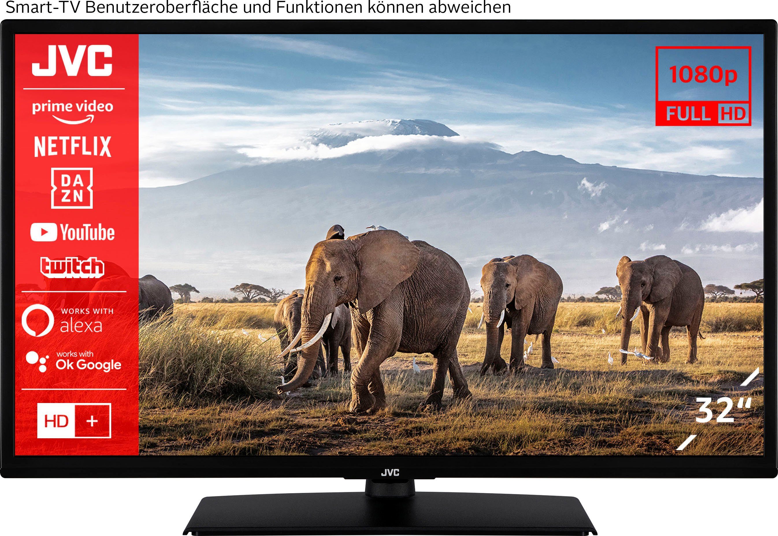 JVC Led-TV LT-32VF5158, 80 cm / 32 ", Full HD, Smart TV