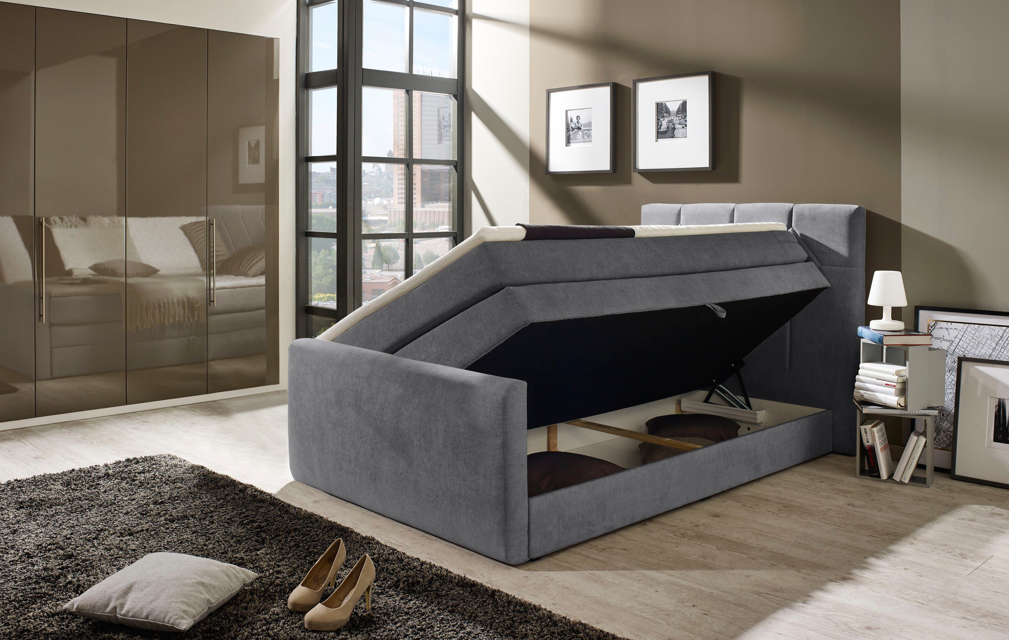Places of Style Boxspring Atlanta inclusief topmatras en bedkist