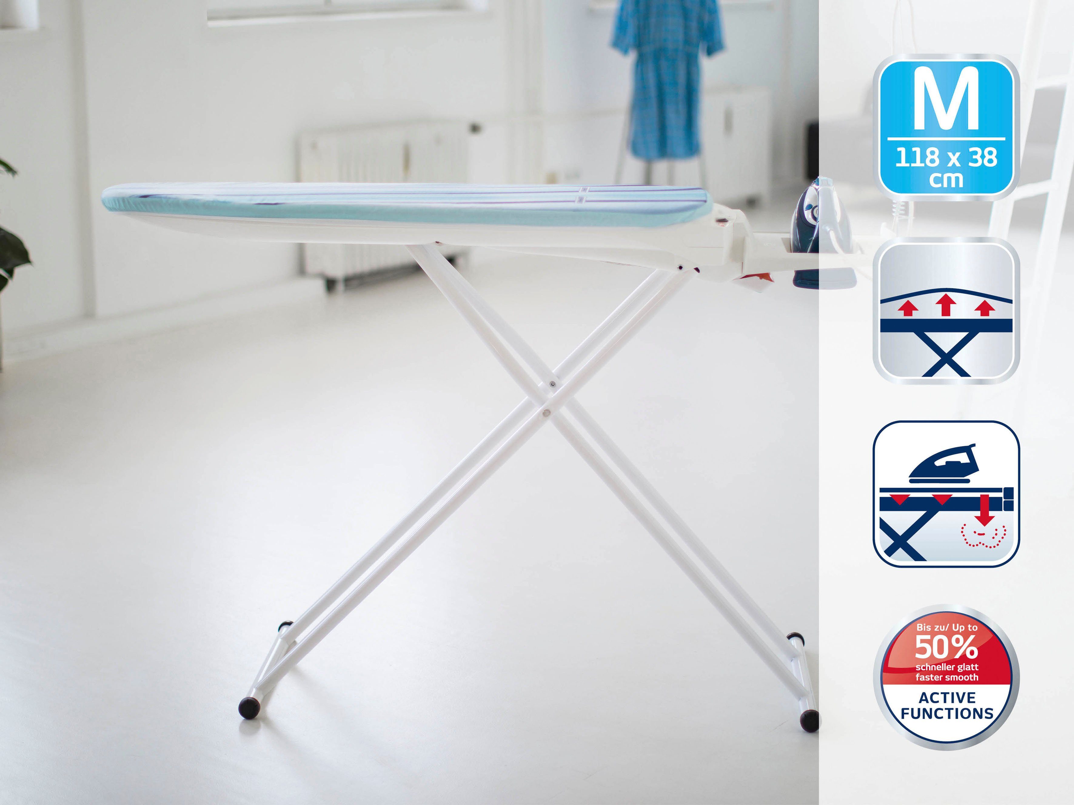 Leifheit Actieve strijkplank AirActive Express M