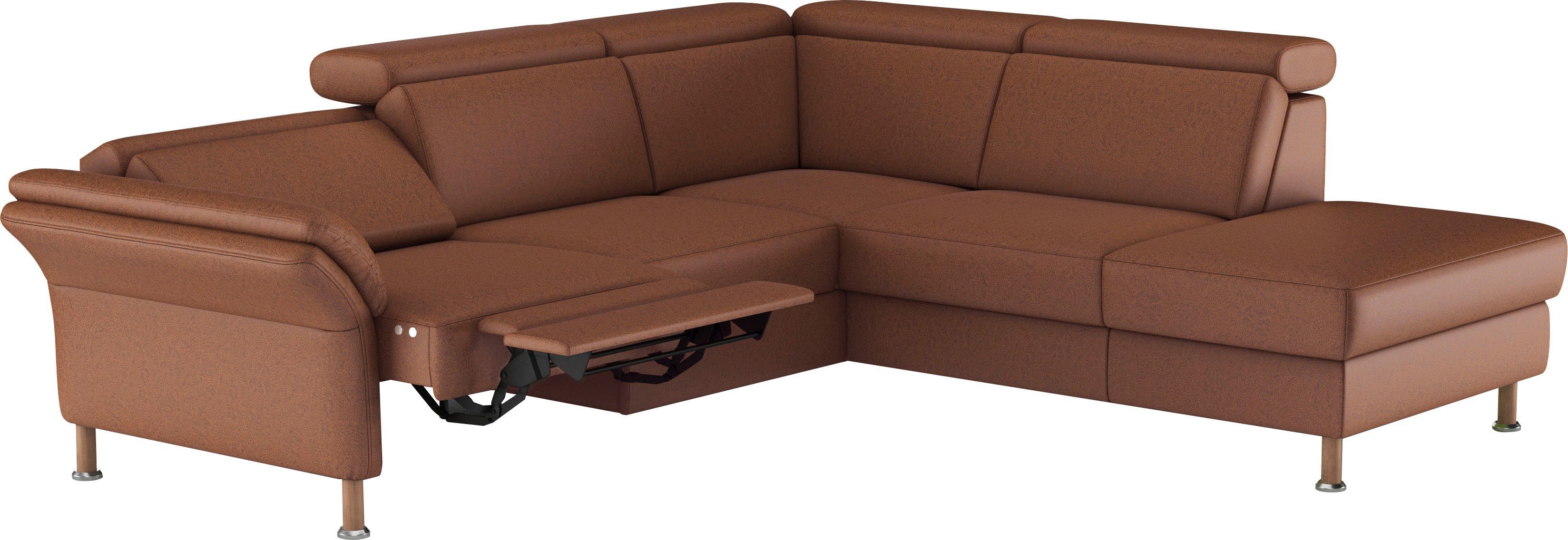 Home affaire Hoekbank Calypso L-vorm met relaxfunctie motorisch in bank 2,5-zits
