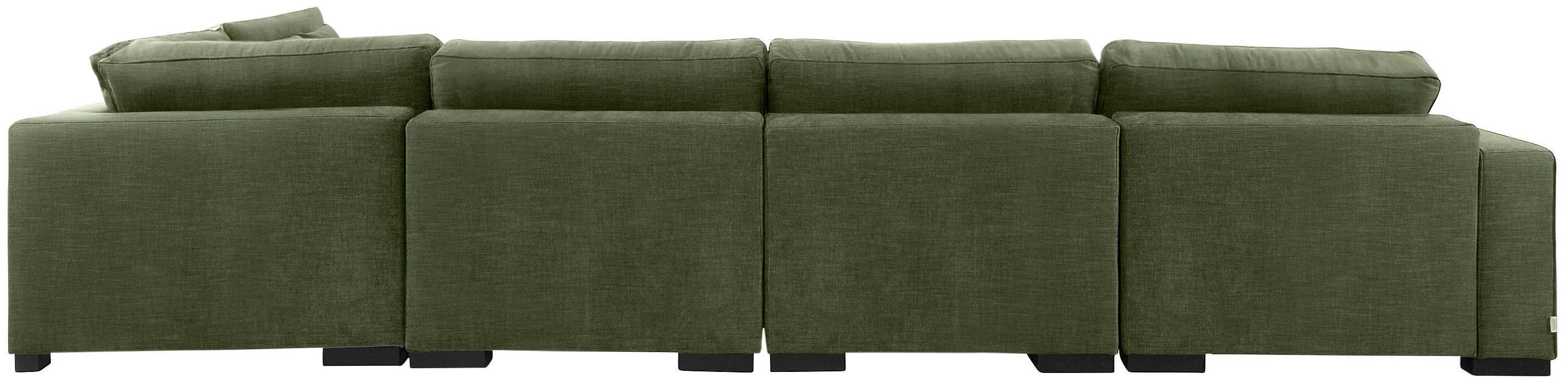 Guido Maria Kretschmer Home&Living Zithoek Skara U-vorm Loungebank met binnenveringsinterieur, in vele overtrekkwaliteiten
