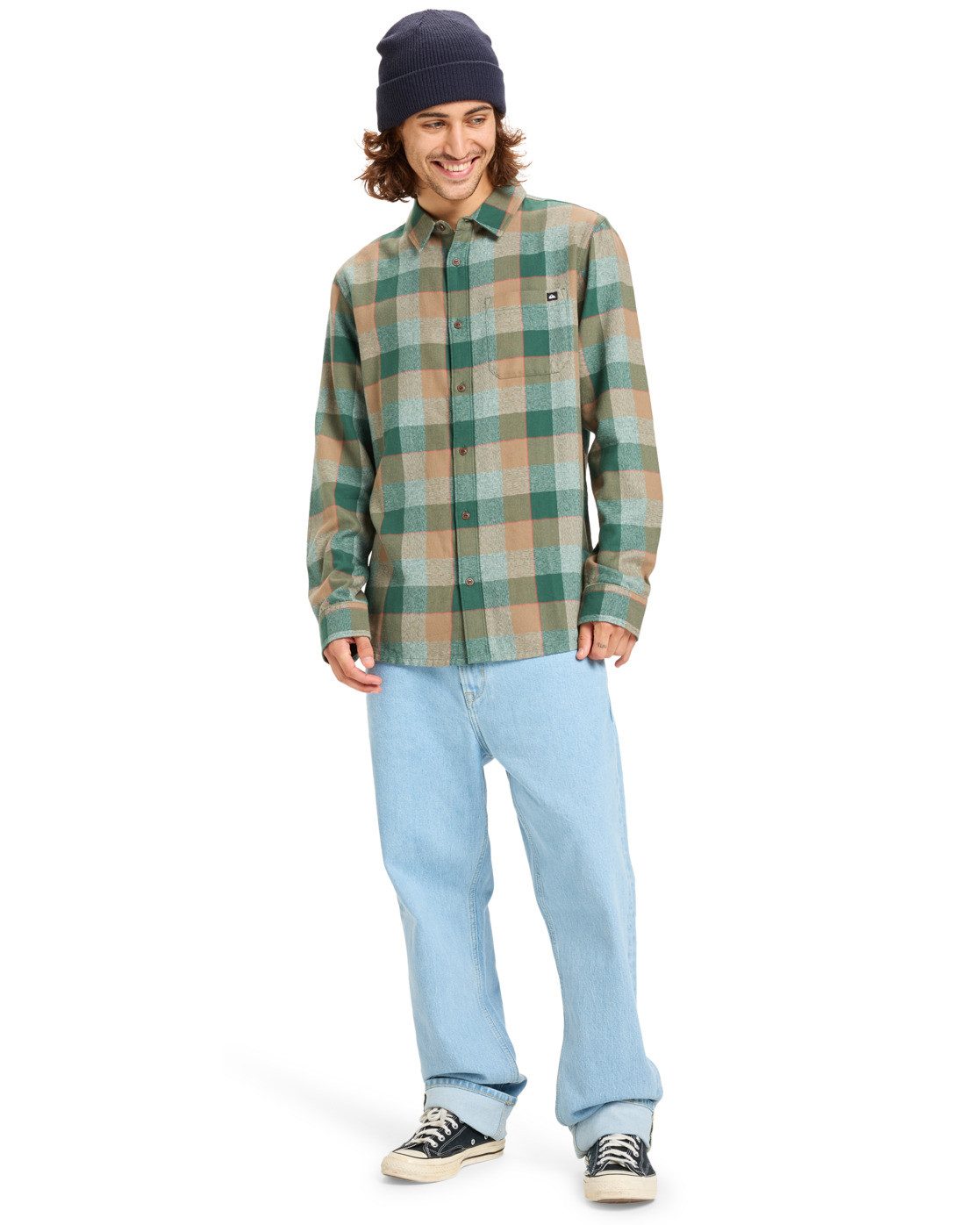Quiksilver Overhemd met lange mouwen Motherfly Plaid