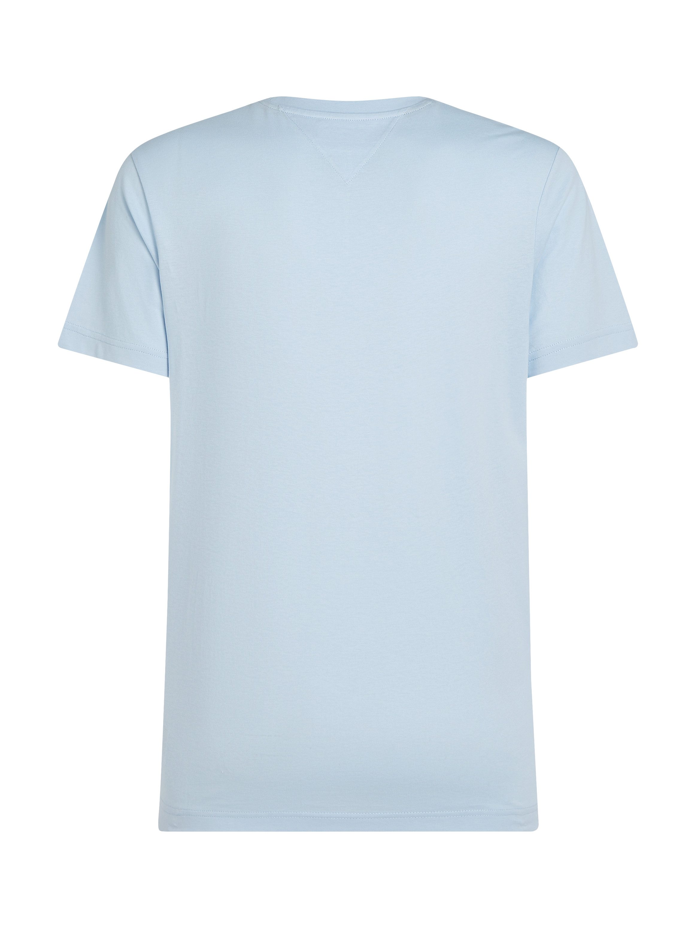 Tommy Hilfiger Shirt met korte mouwen FLAG BOX TEE Met een ronde hals