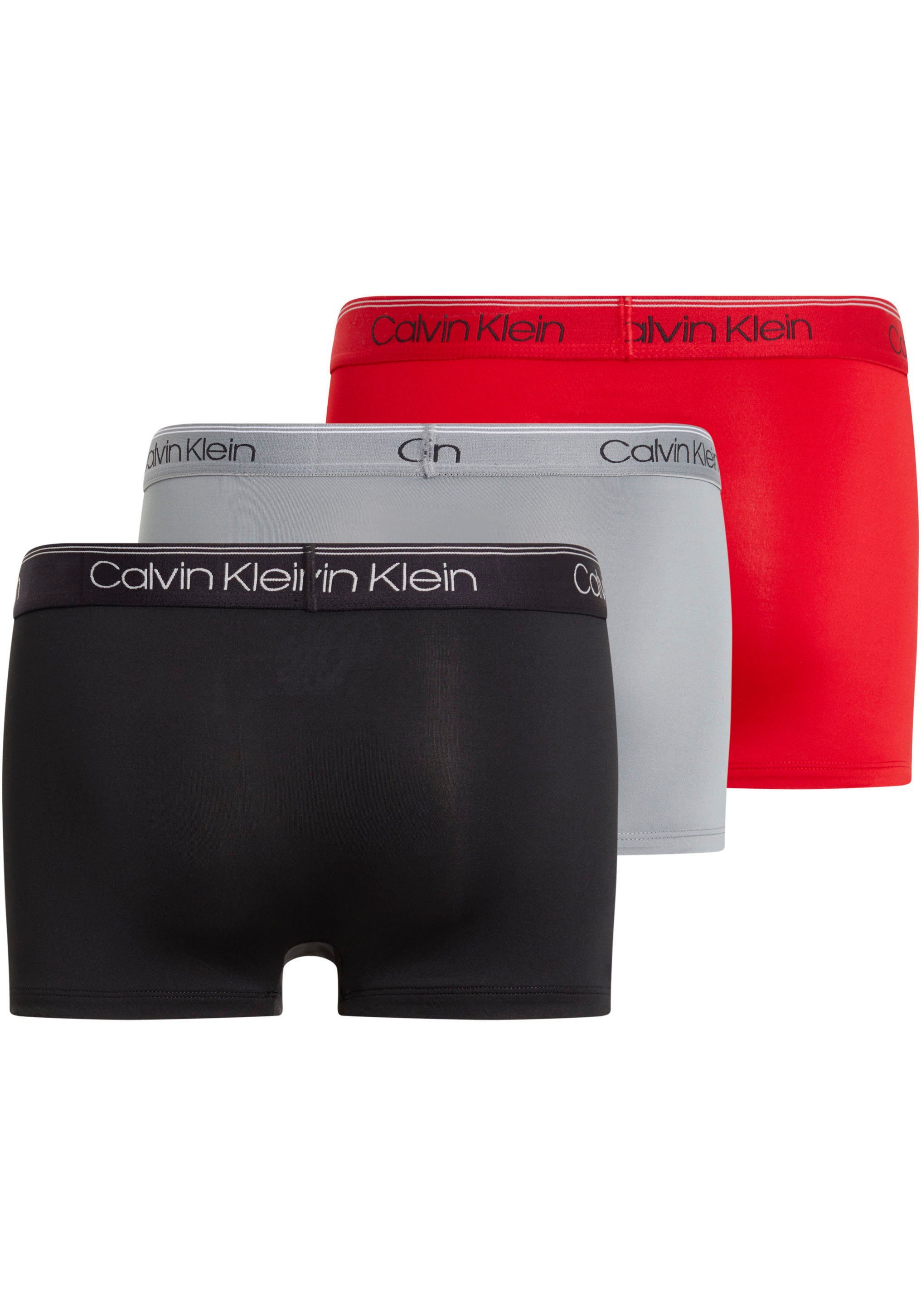 Calvin Klein Trunk LOW RISE TRUNK 3PK met logo-stretchband (3 stuks)