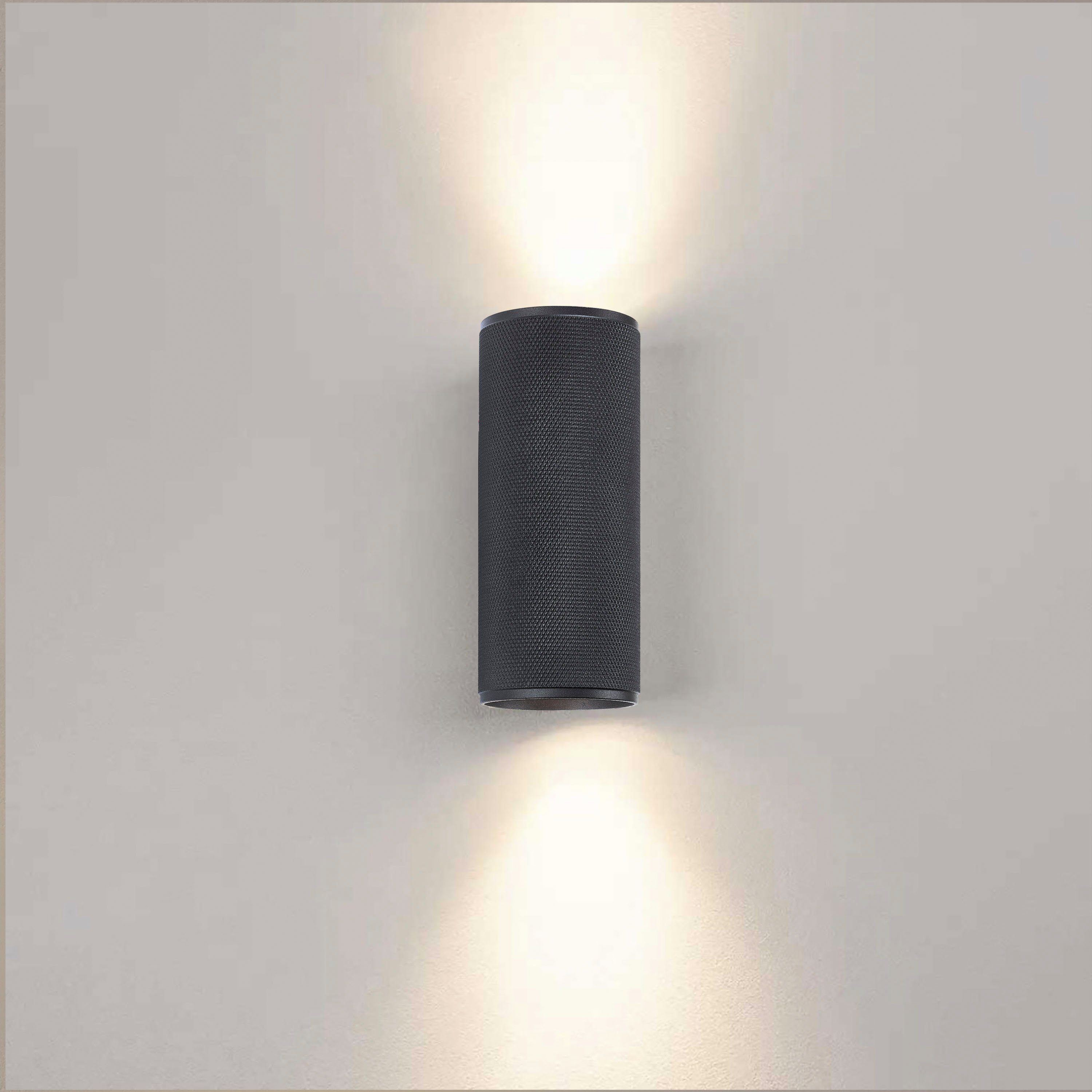 Brilliant Leuchten Wandlamp Marty Up/Down Light, 16 x 7 cm, GU10, aluminium