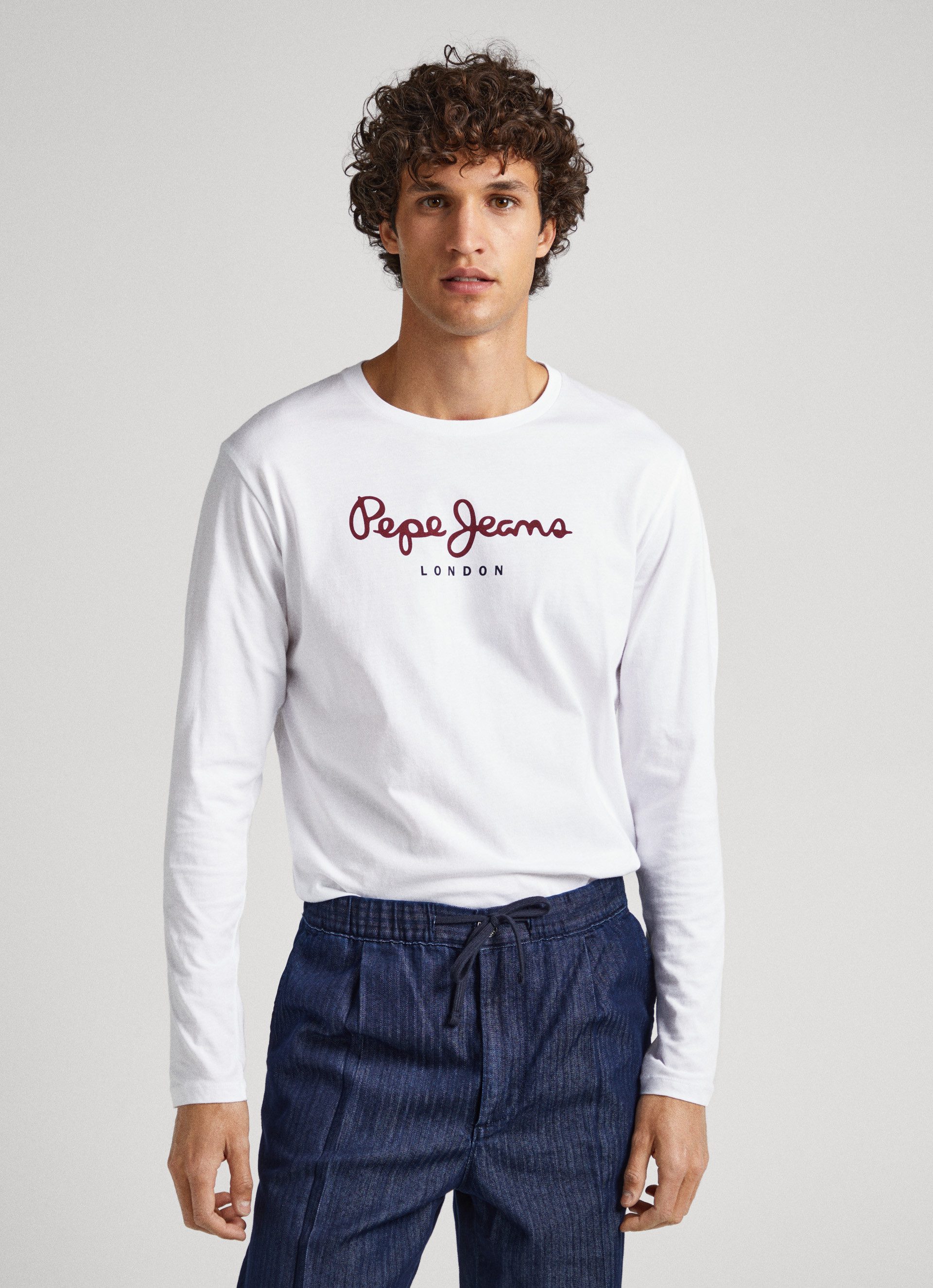 Pepe Jeans Shirt met lange mouwen EGGO LONG