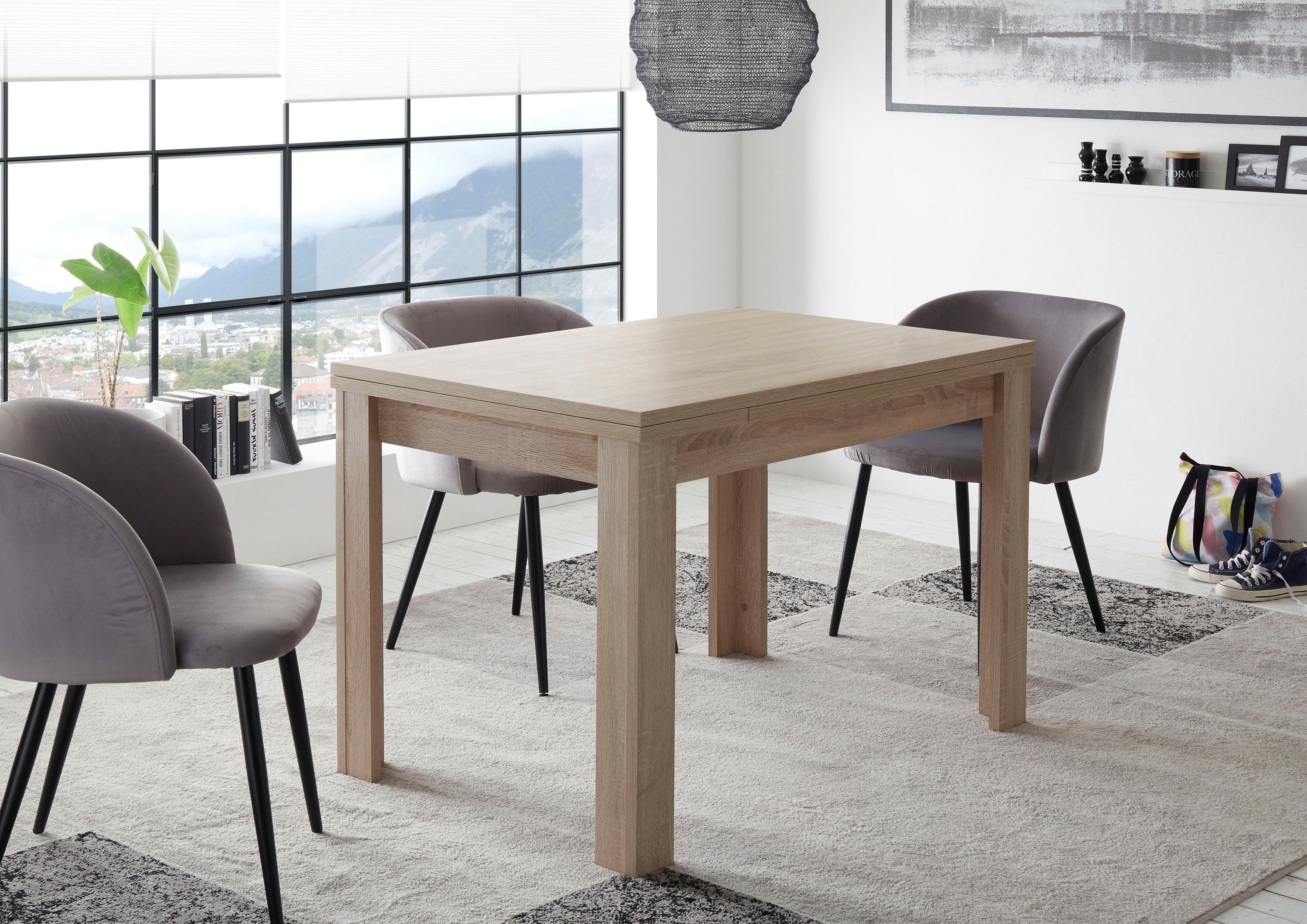 Mäusbacher Eettafel Monti BESTSELLER!, tafel, keukentafel, uitschuifbare tafel tot 280 cm