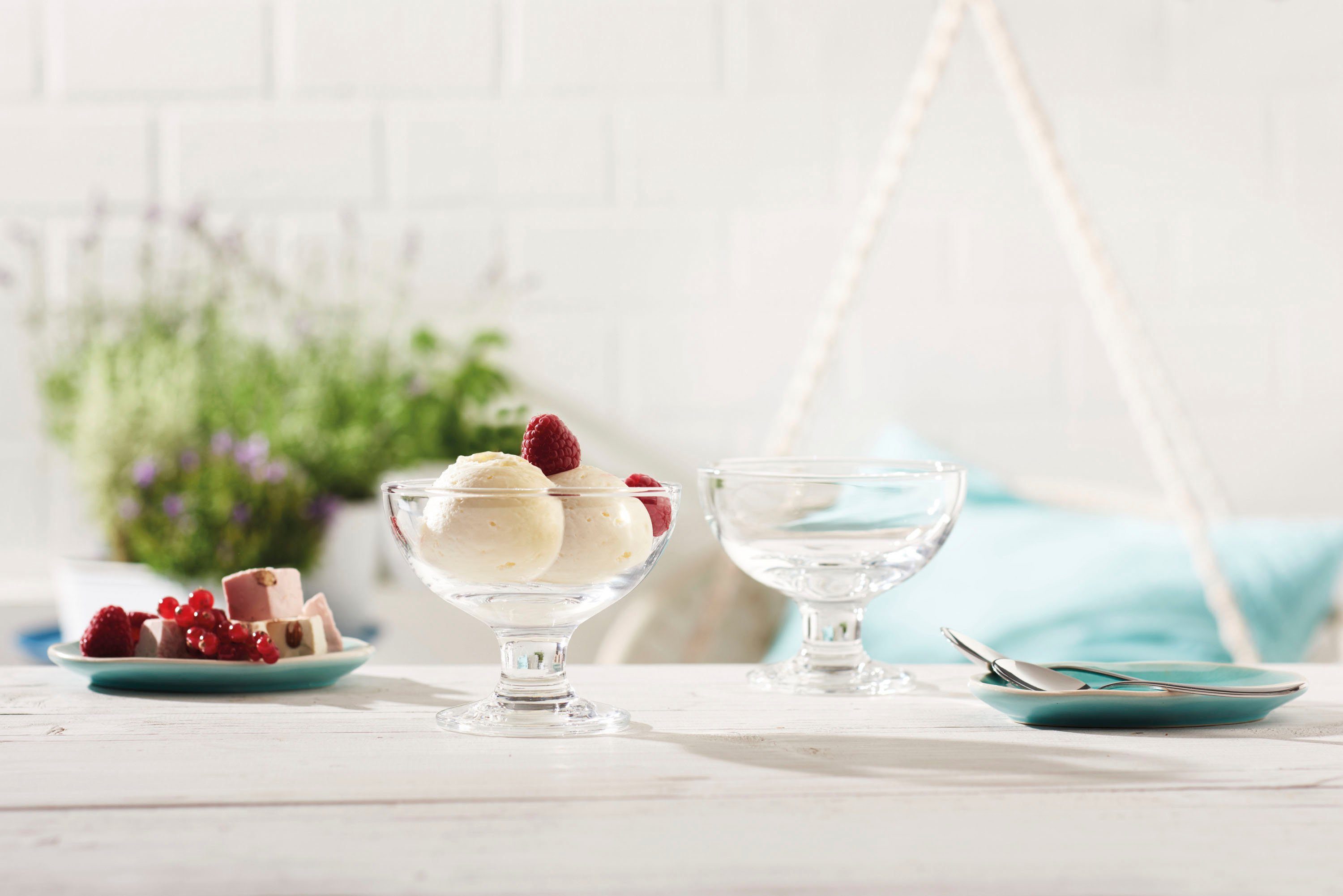 LEONARDO Serveerschaal Cucina op voet, 360 ml, 4-delige set