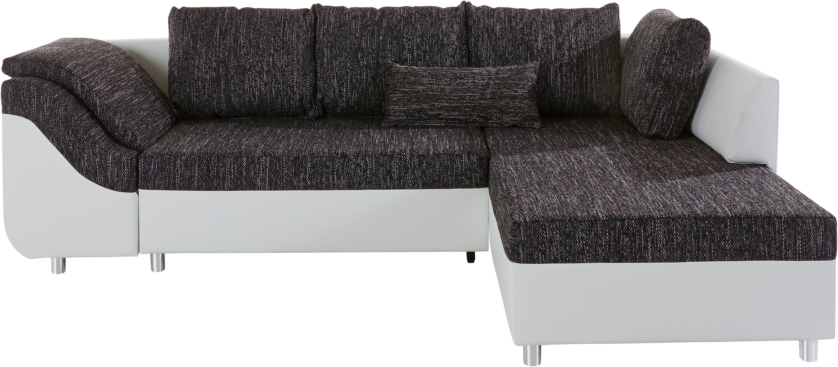 COLLECTION AB Hoekbank Sally L-vorm met en zonder slaapfunctie, inclusief losse rug- en sierkussens