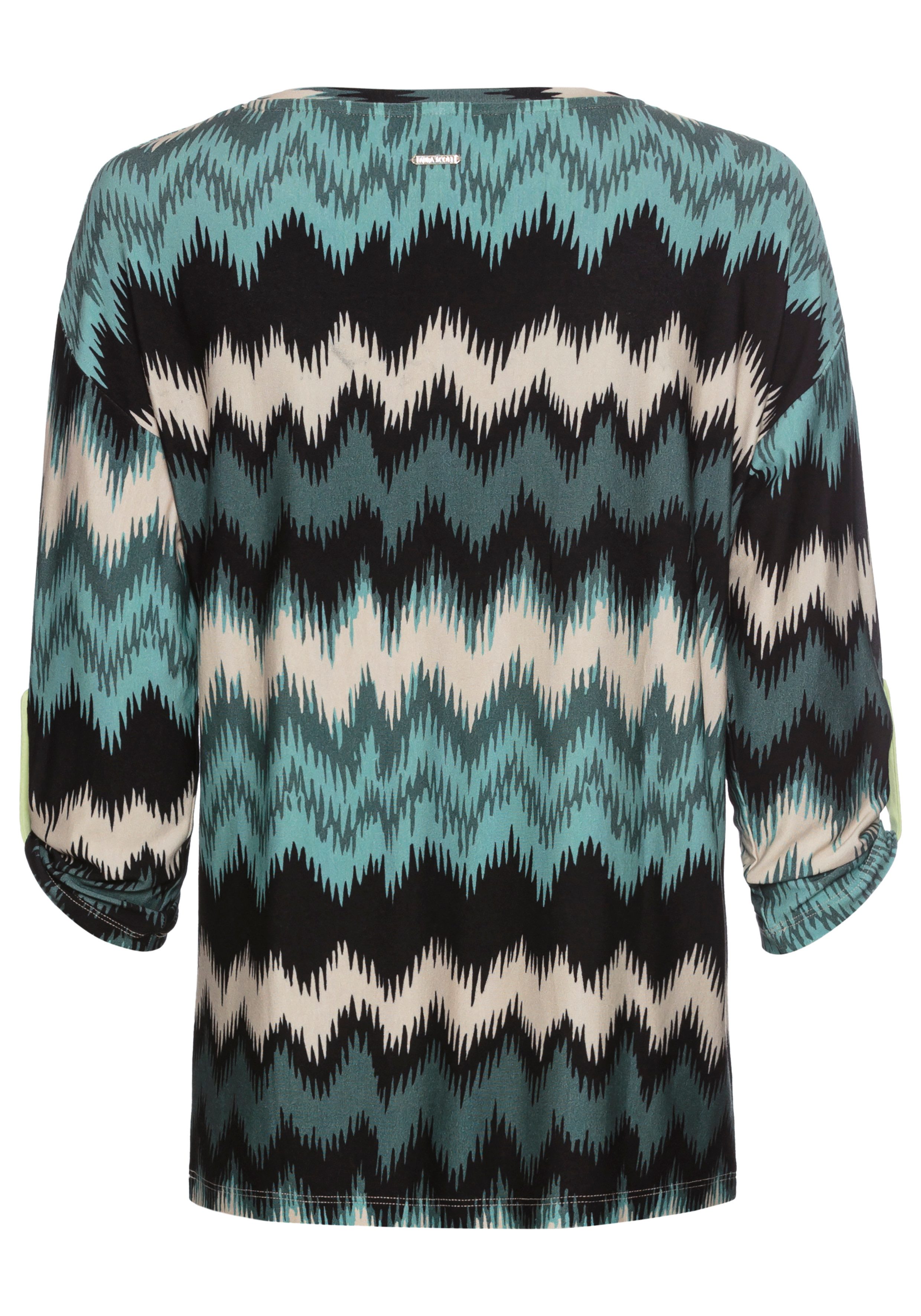 Laura Scott Shirt met 3/4 mouwen met all-over print