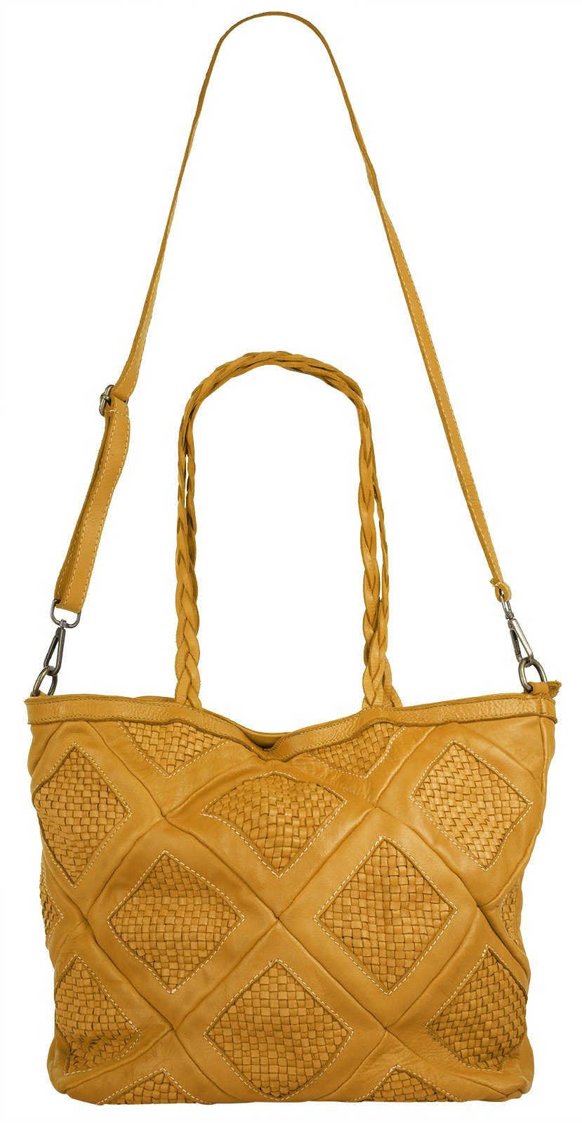 Samantha Look Shopper echt leer, made in italy