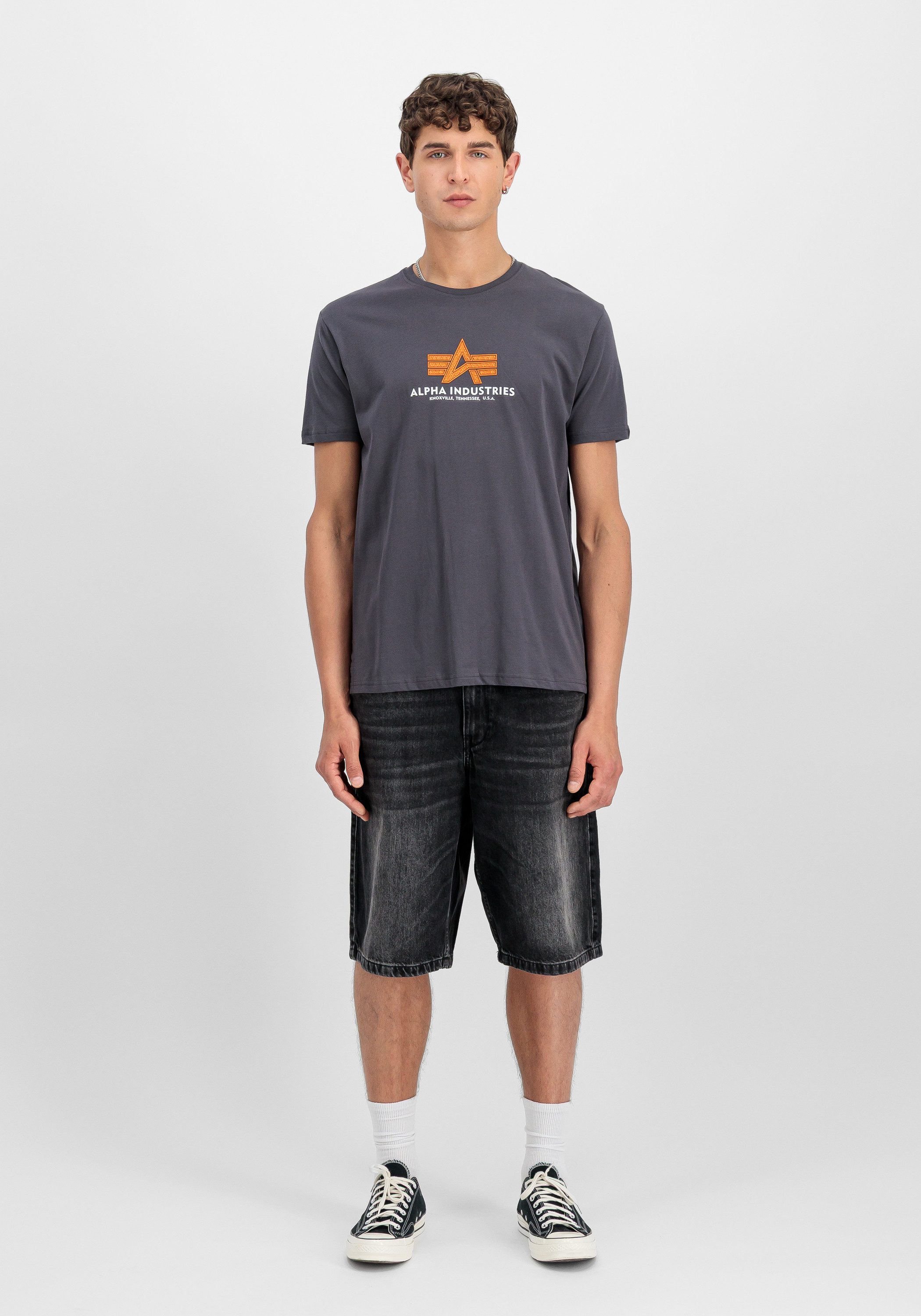 Alpha Industries T-shirt Basic T-Shirt BL Rubber