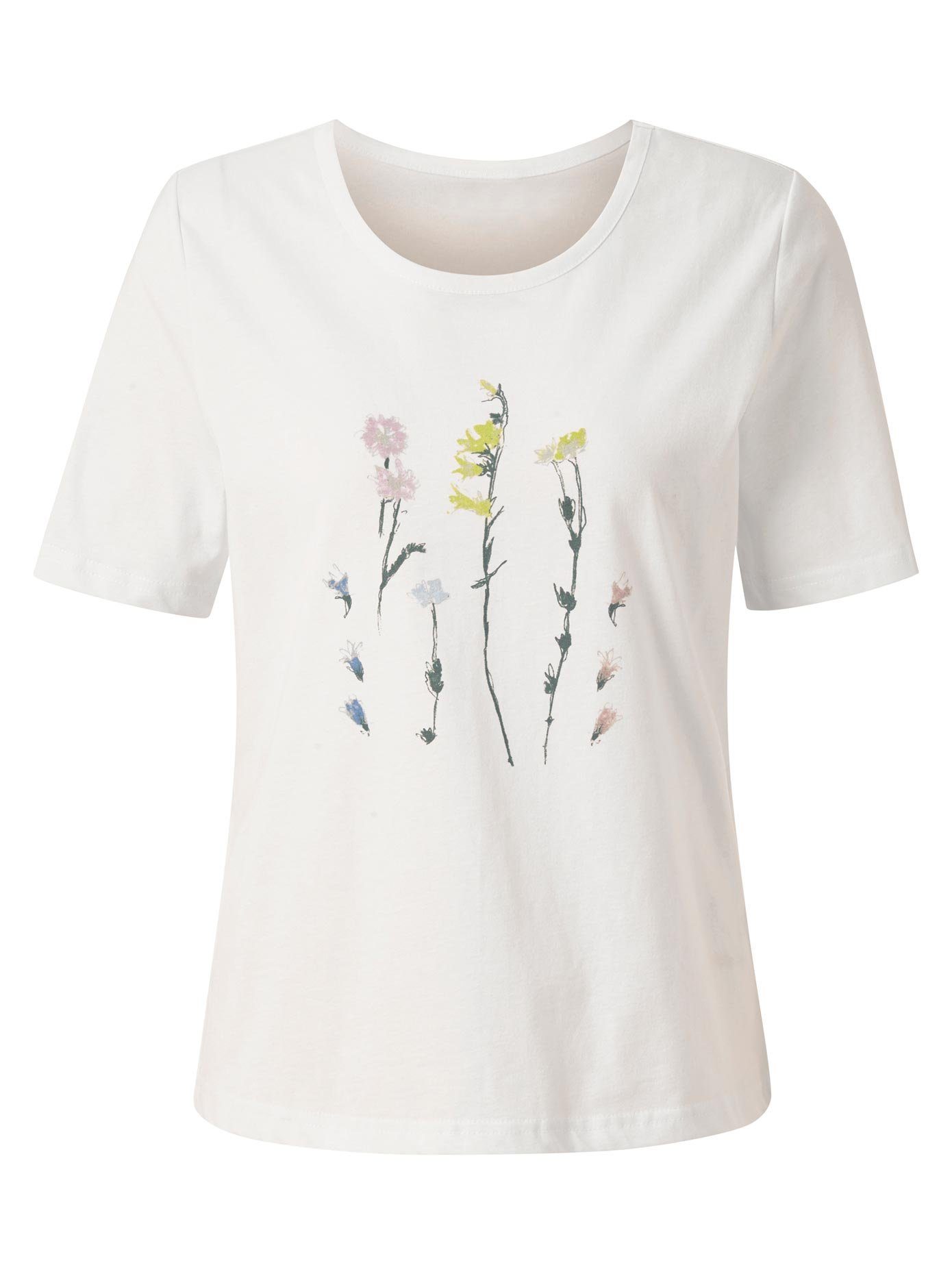 Classic Basics Shirt met ronde hals Shirt (1-delig)