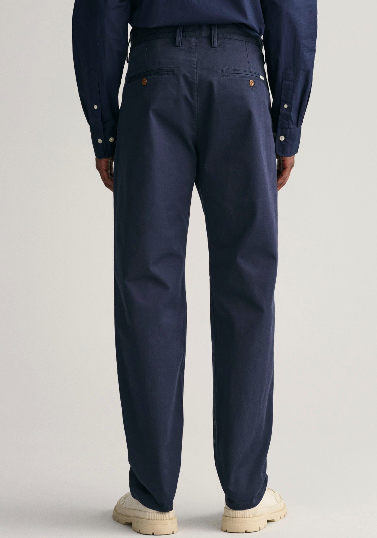 Gant Chino REGULAR TWILL CHINOS Regumit gevoerde zijzakken