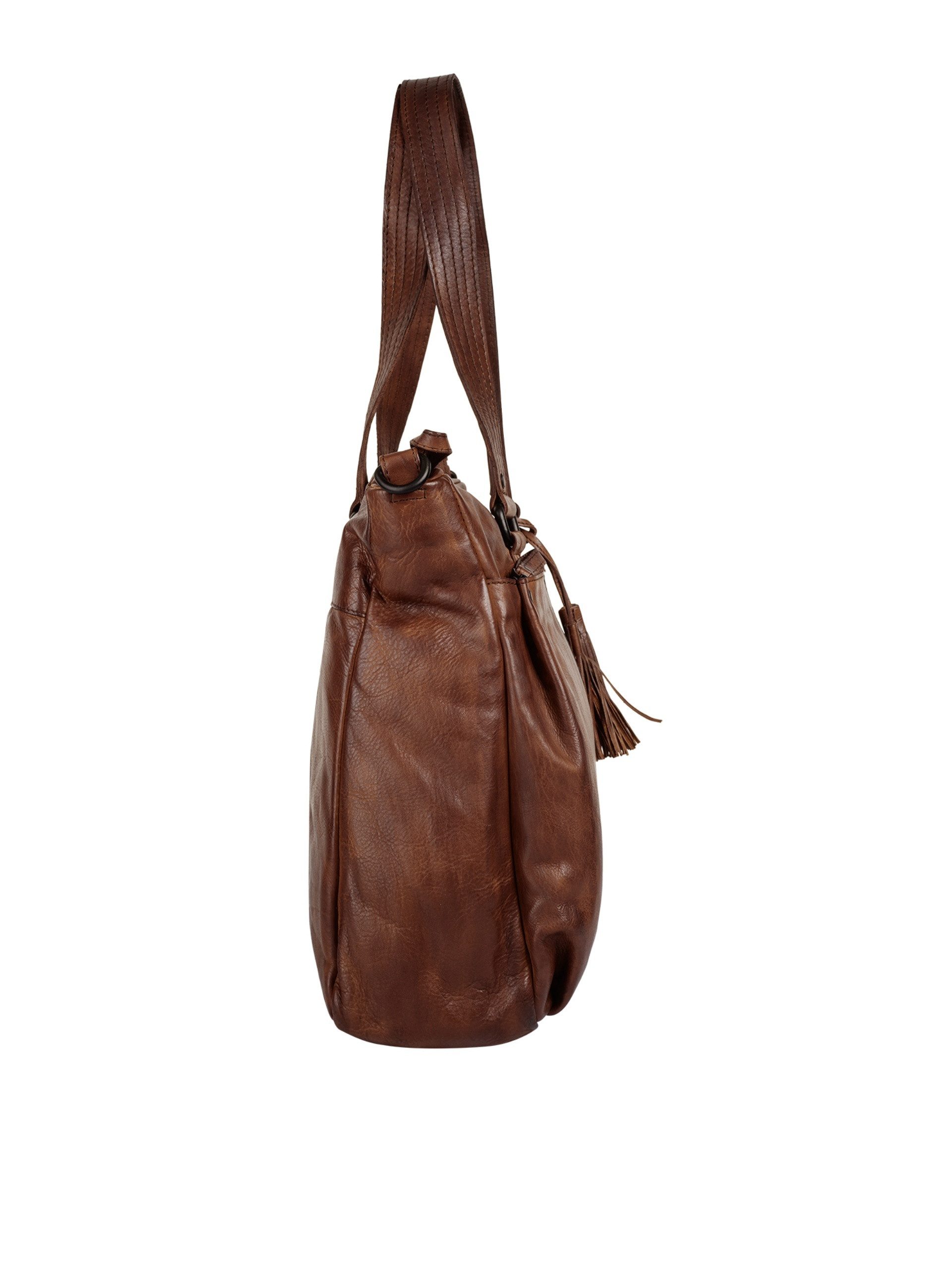 Spikes & Sparrow Shopper echt leder