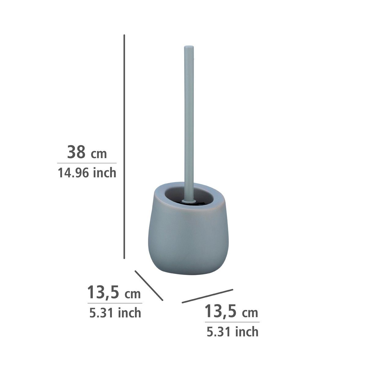 WENKO Toiletset Badi Keramiek (1 stuk)